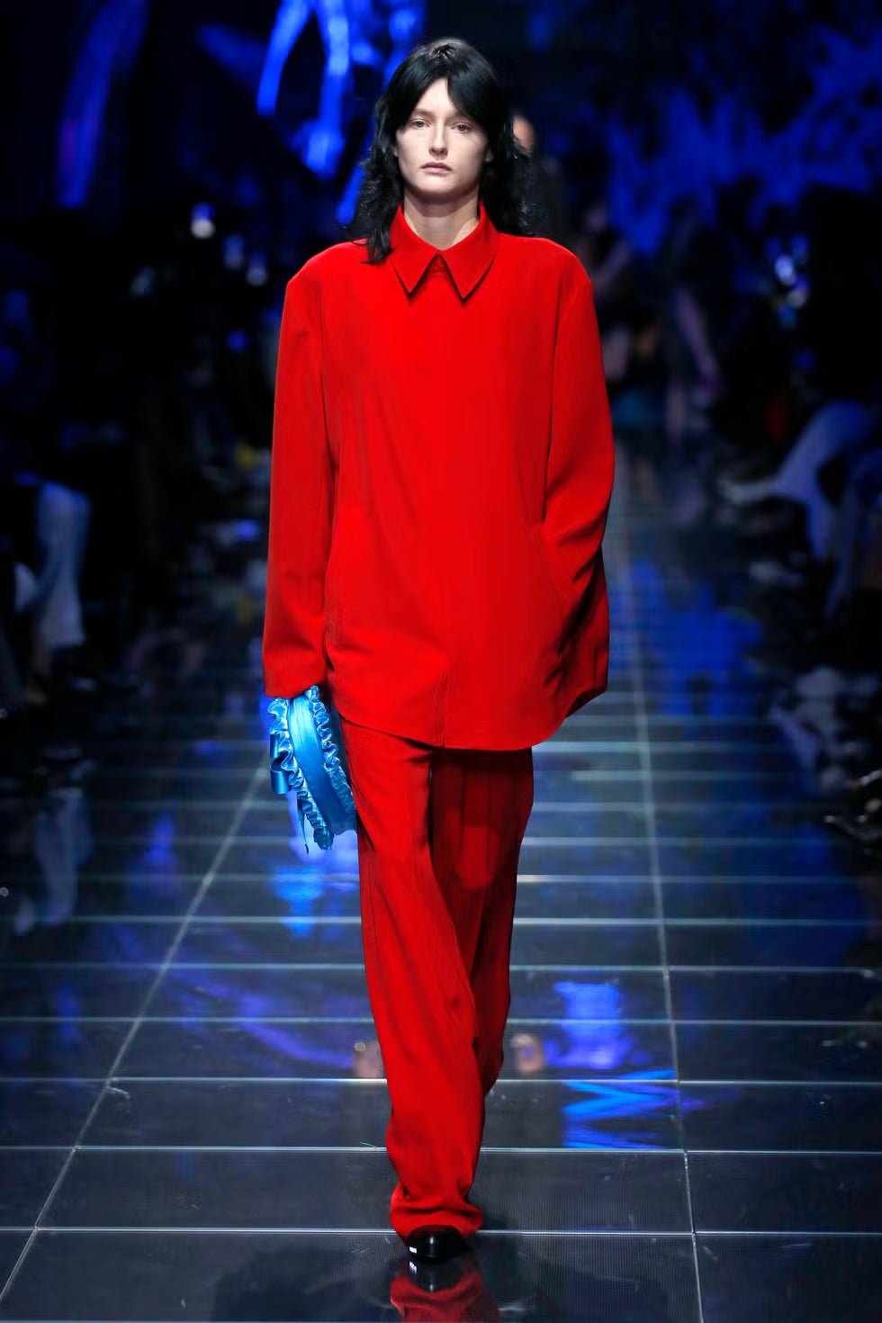 Balenciaga Spring/Summer 2019 "Neo-Tailoring" Suit of Look 63 - from the ss17 to aw21 archives
