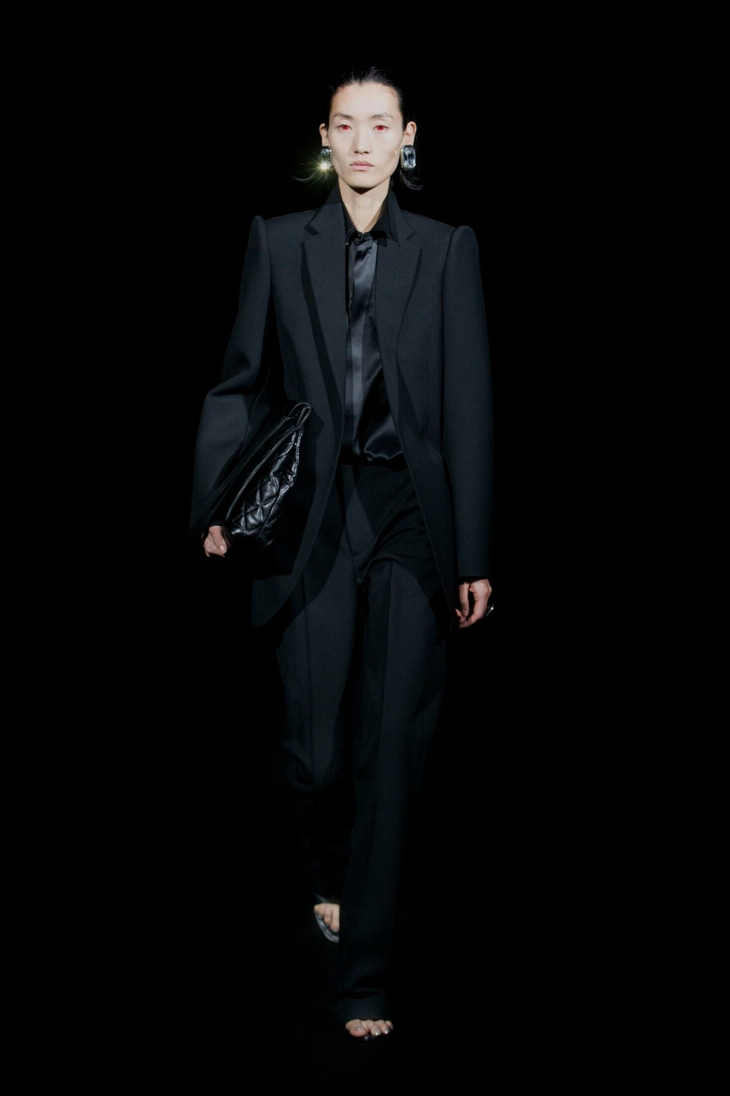 Balenciaga Suspended Shoulders Tailoring | Look 1, Fall/Winter 2019 Runway - from the ss17 to aw21 archives