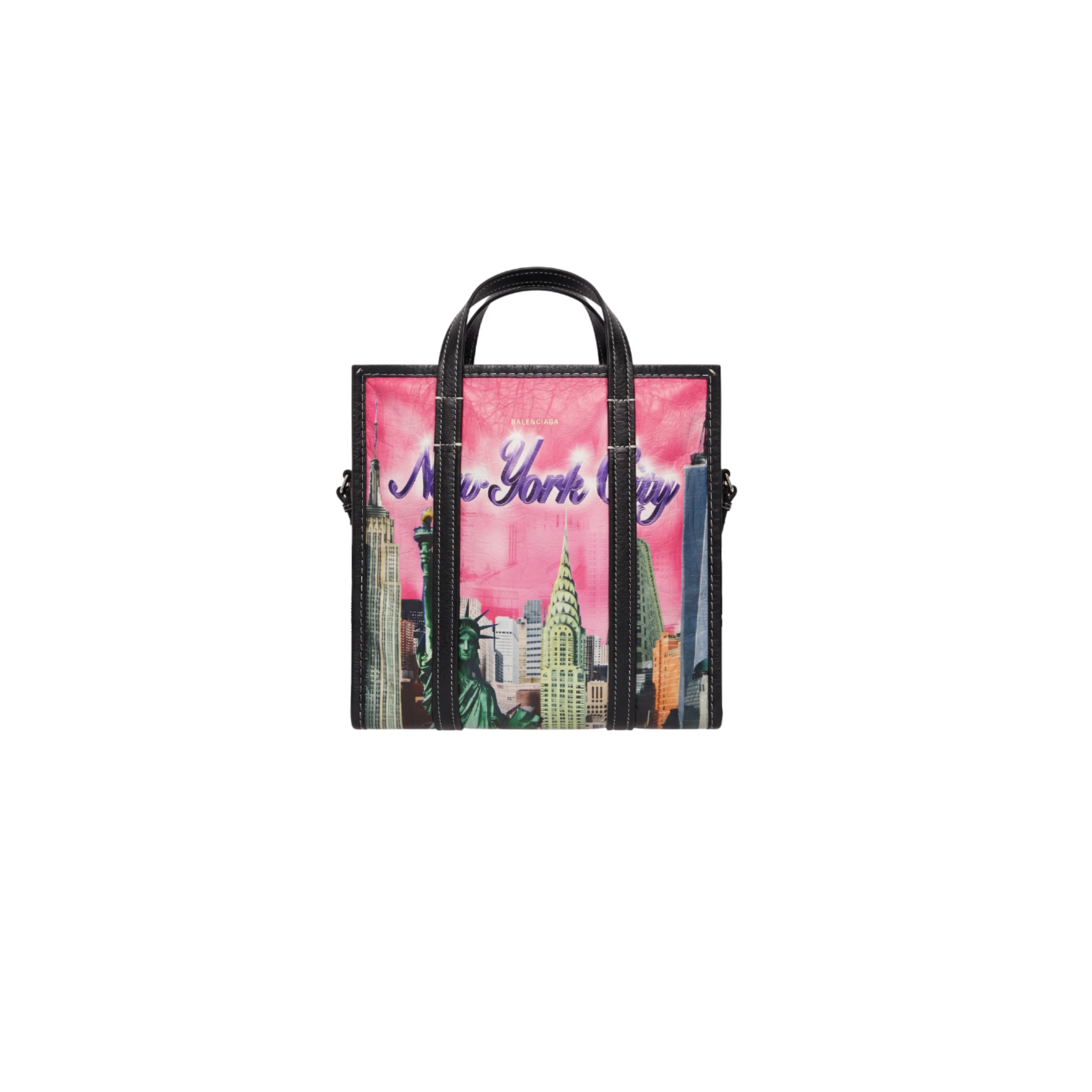 Balenciaga Pink NYC Bazar Shopper Bag