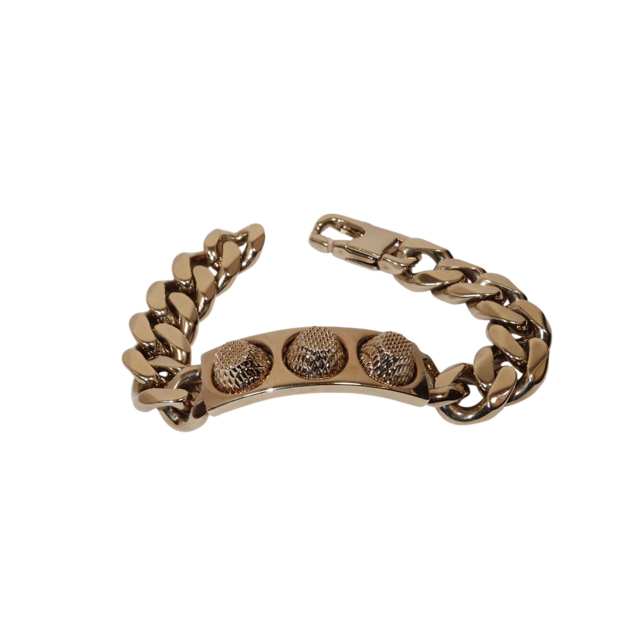 Balenciaga Ghesquière Brass Rivets Bracelet
