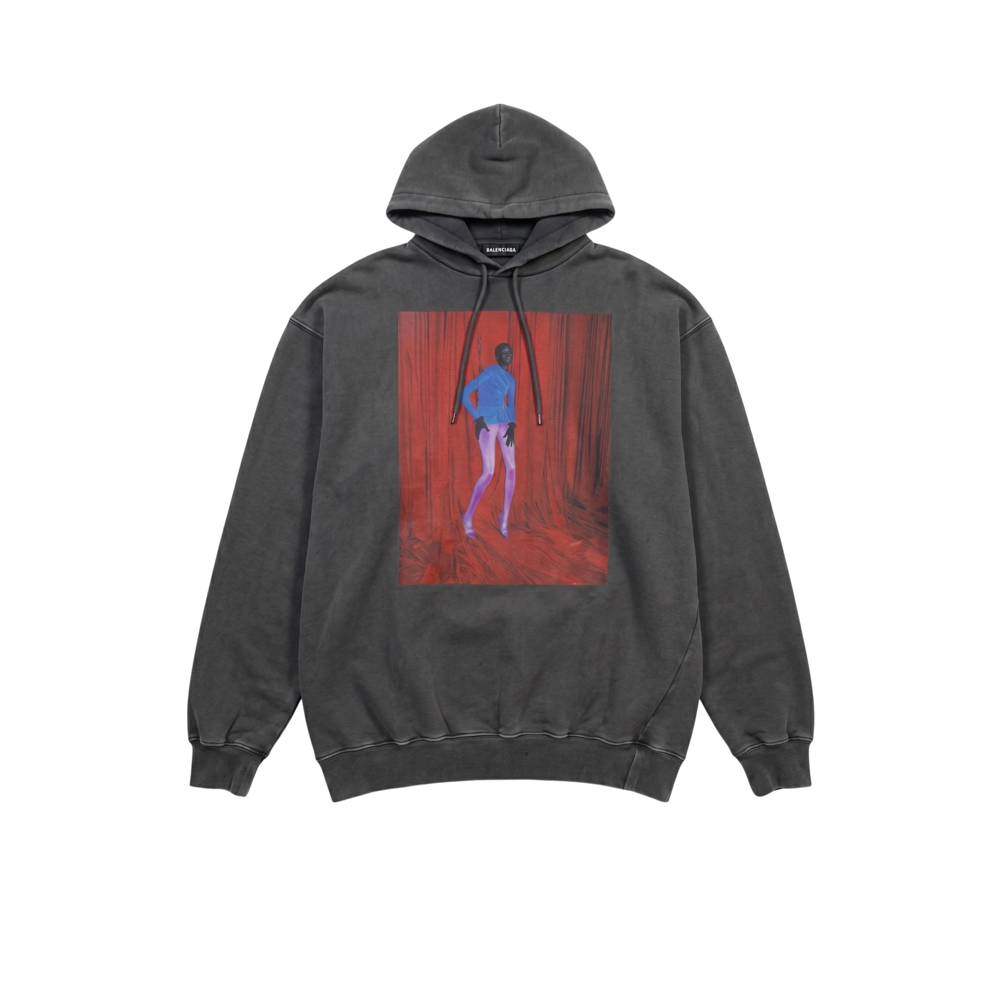 Balenciaga Alek Wek SS17 Harley Weir Campaign Hoodie (S)