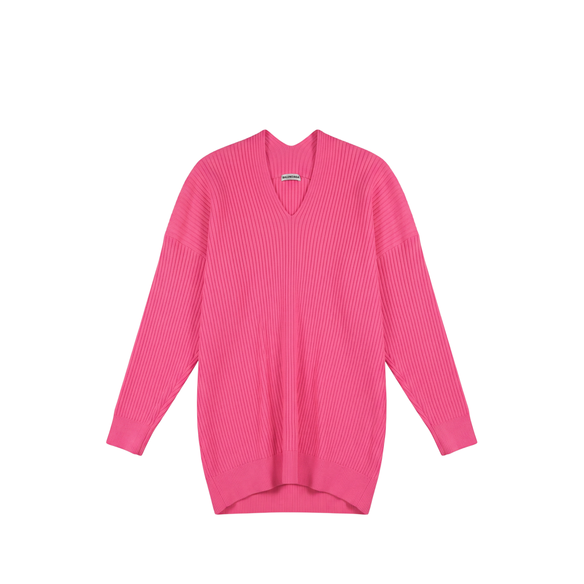 Balenciaga Slit Rib Knit Ultrapink (S)