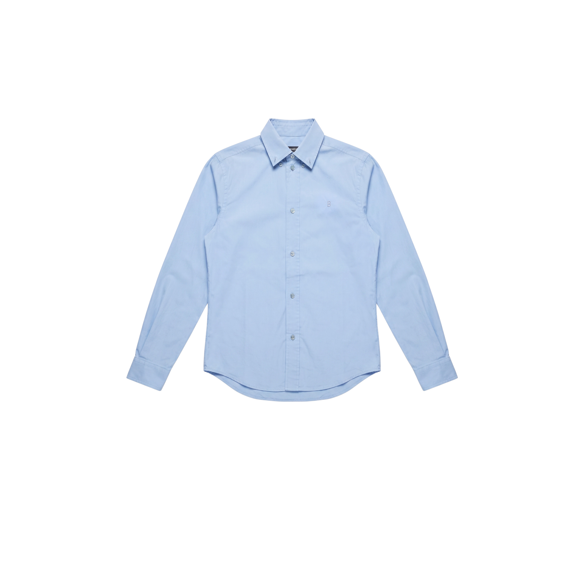 Balenciaga Blue Shrunk Shirt Washed Treatment (M37)