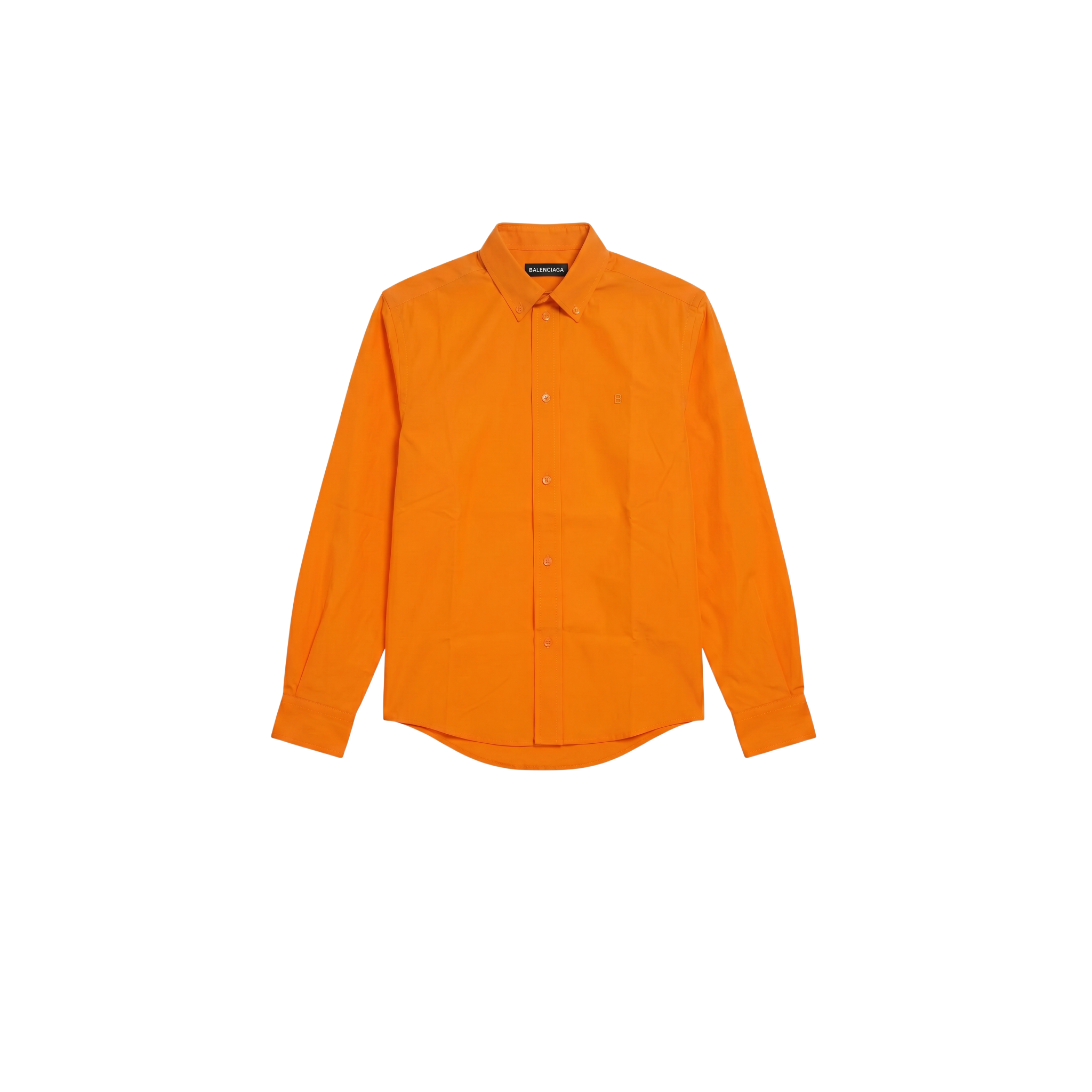 Balenciaga Orange Shrunk Shirt (M39)