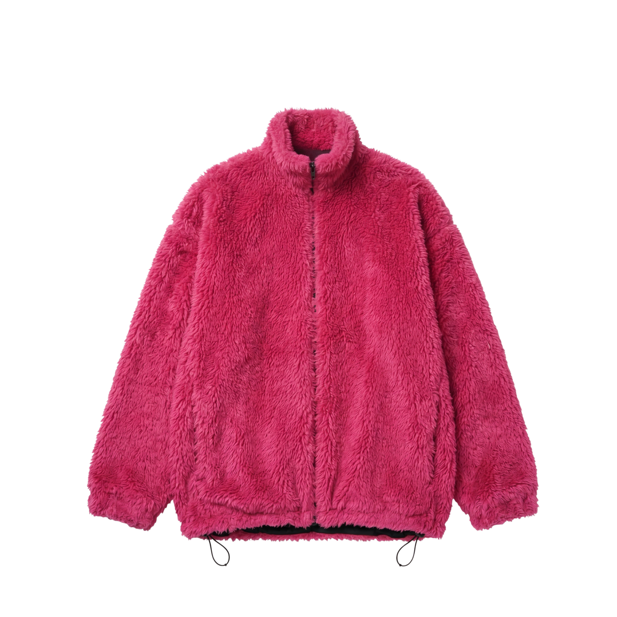 Balenciaga Pink Oversize Fleece Jacket (Unisex M)