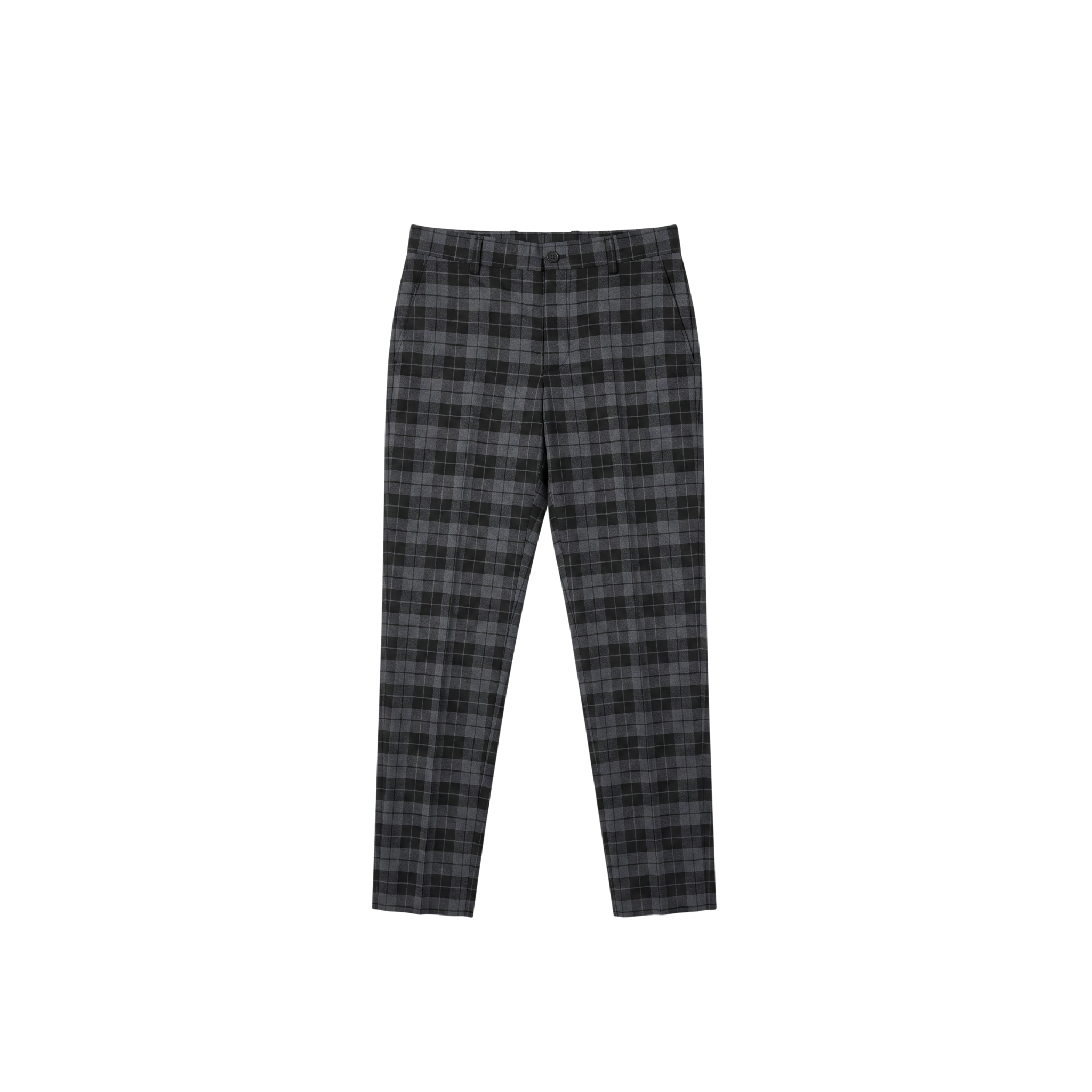 Balenciaga Carrot Pants Checked Stretch Wool (F34)