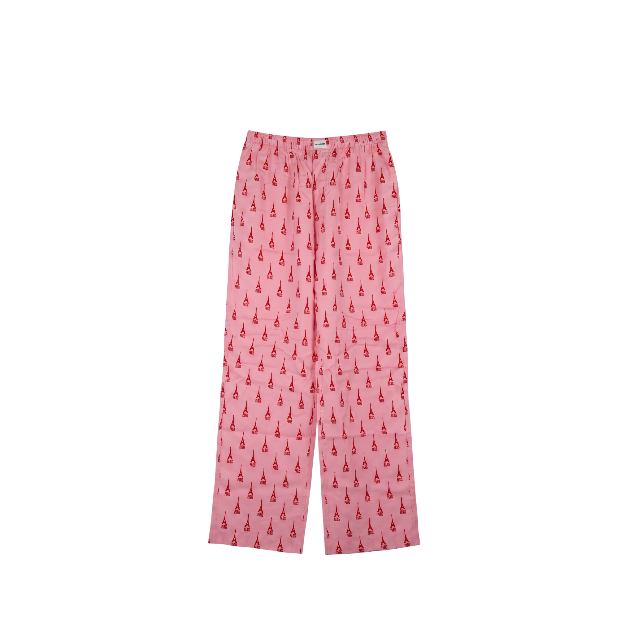 Balenciaga Paris Light Crepe Pyjama Pants (F36)
