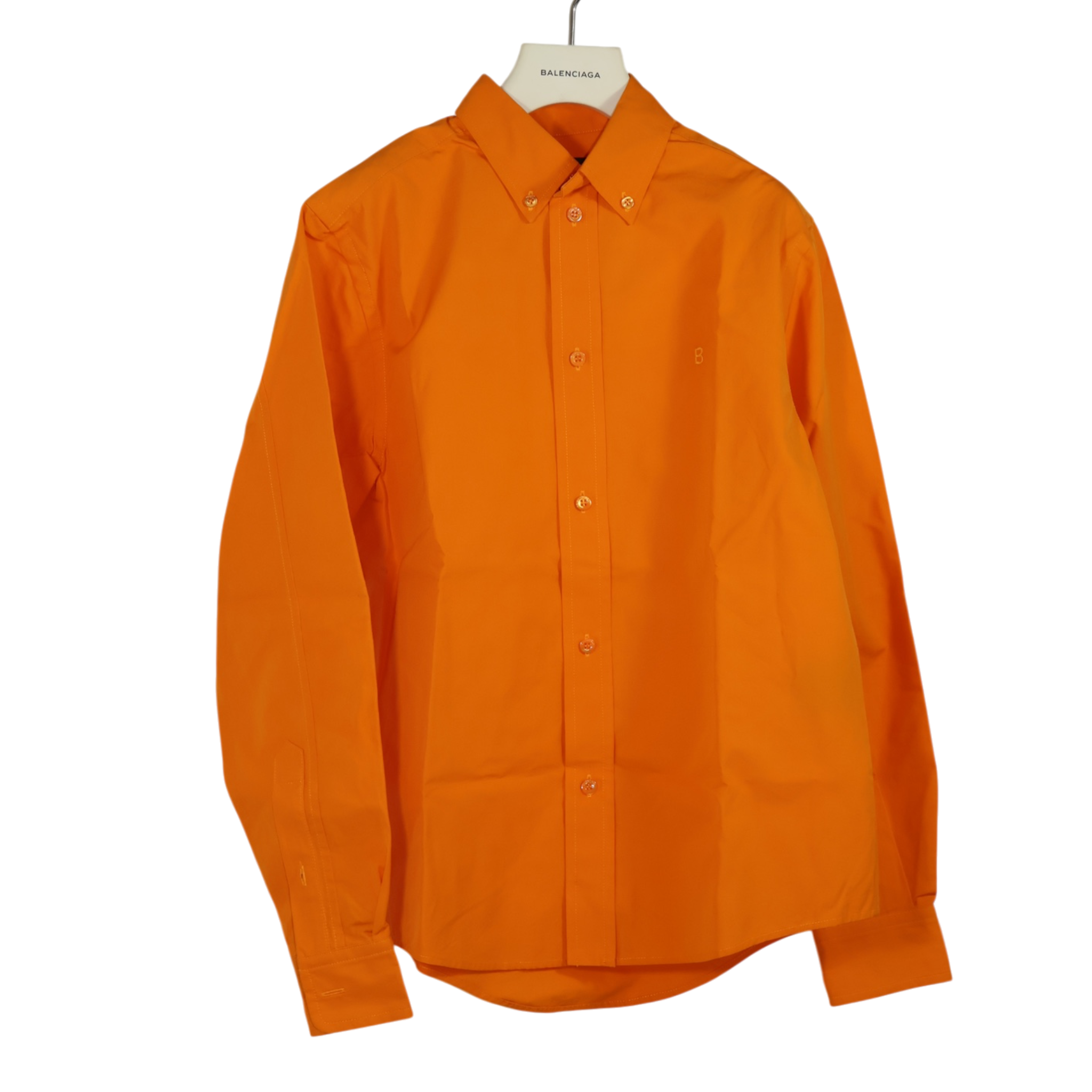 Balenciaga Orange Shrunk Shirt (M39)