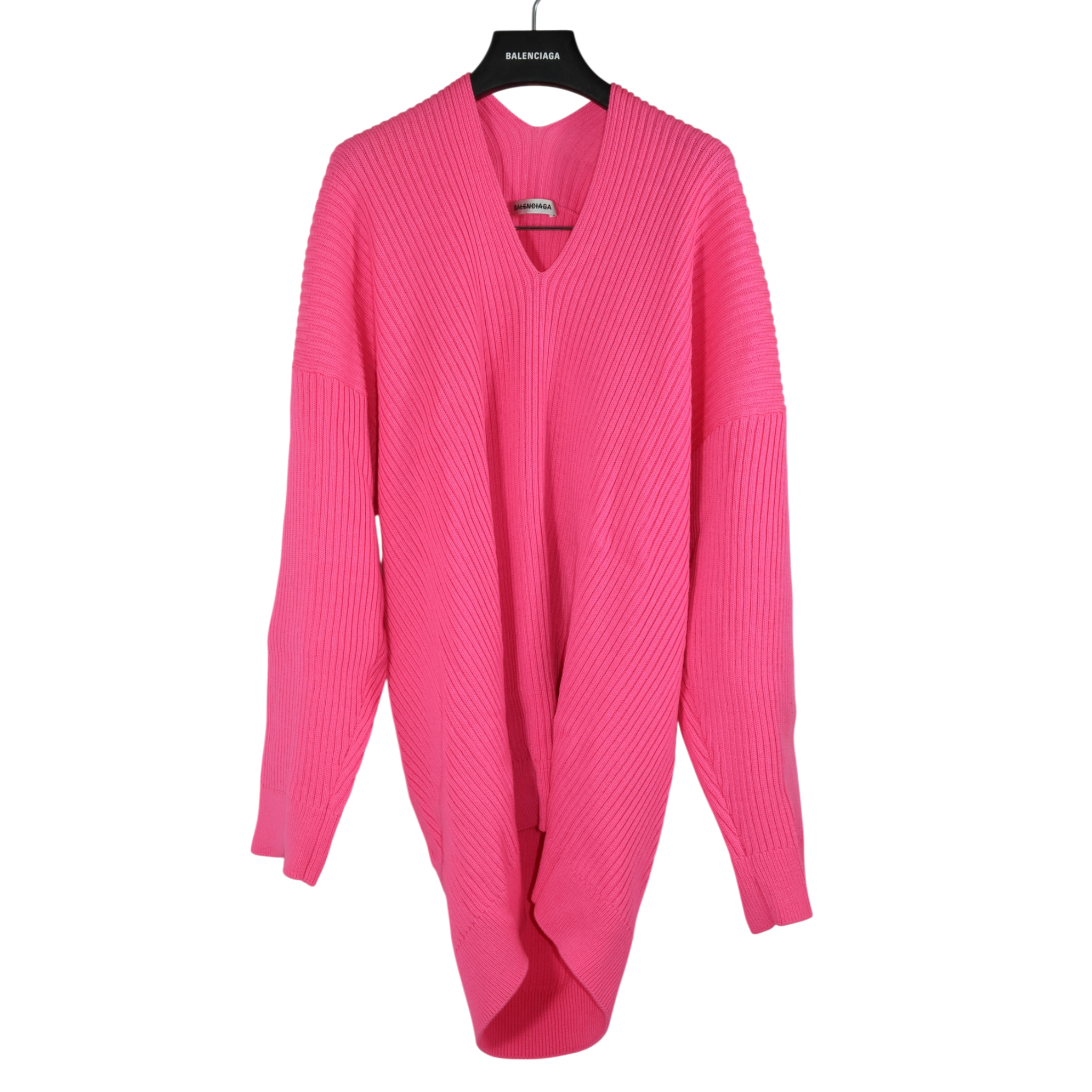 Balenciaga Slit Rib Knit Ultrapink (S)
