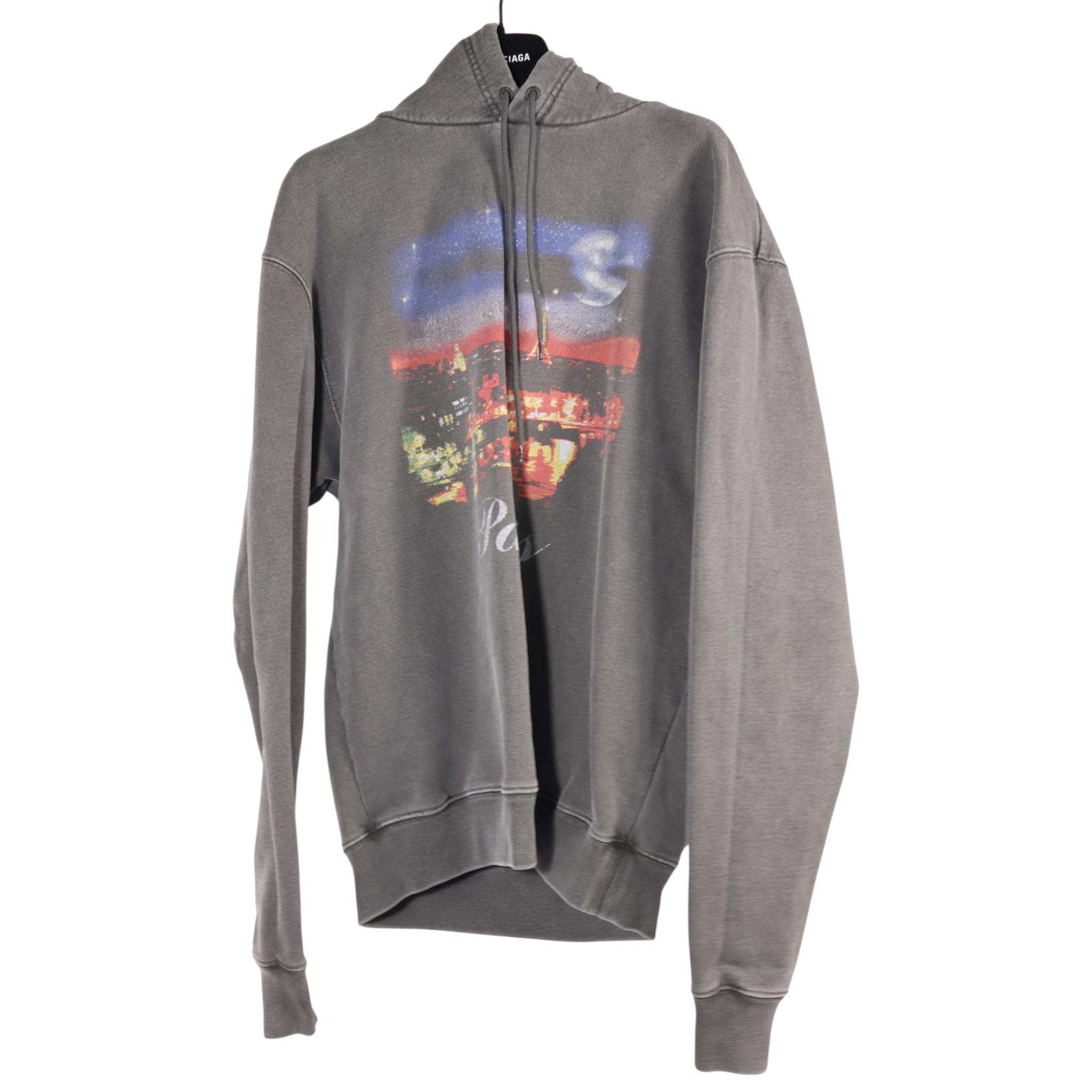 Balenciaga Paris Skyline Hoodie (XXS)