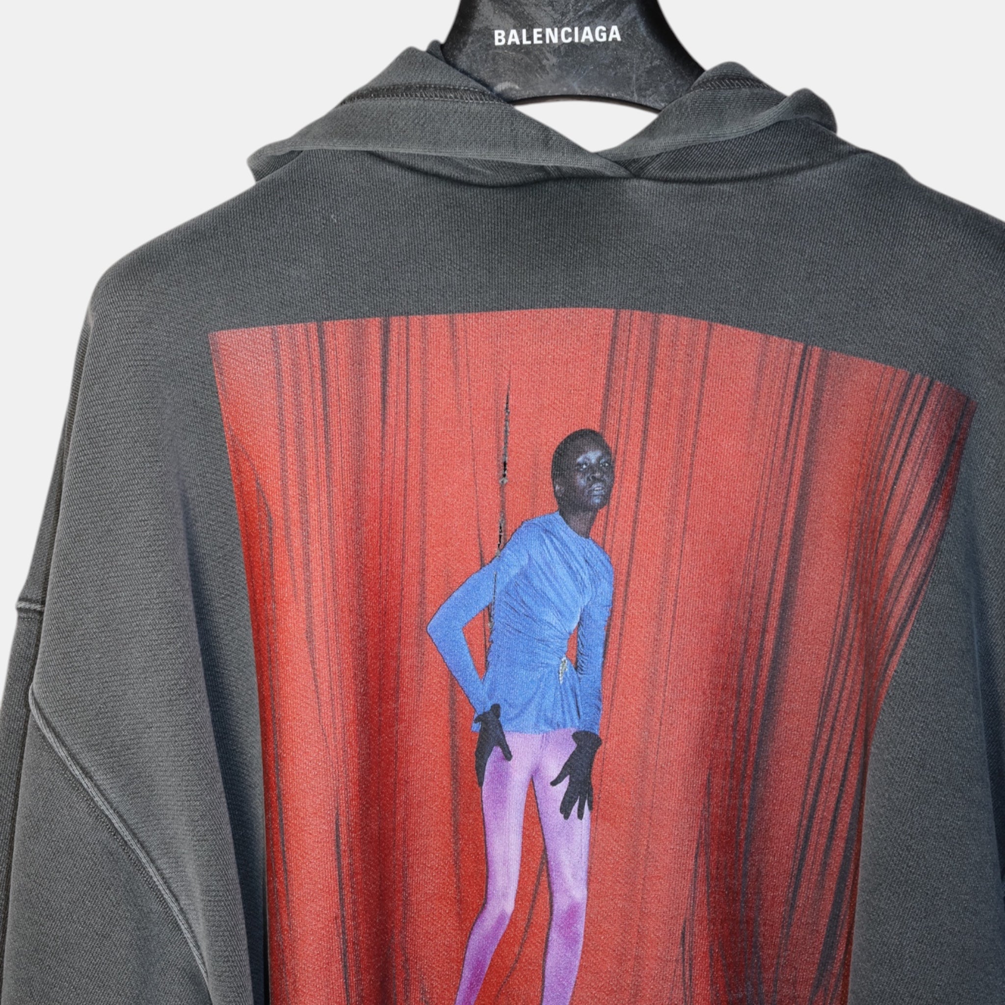 Balenciaga Alek Wek SS17 Harley Weir Campaign Hoodie (S)