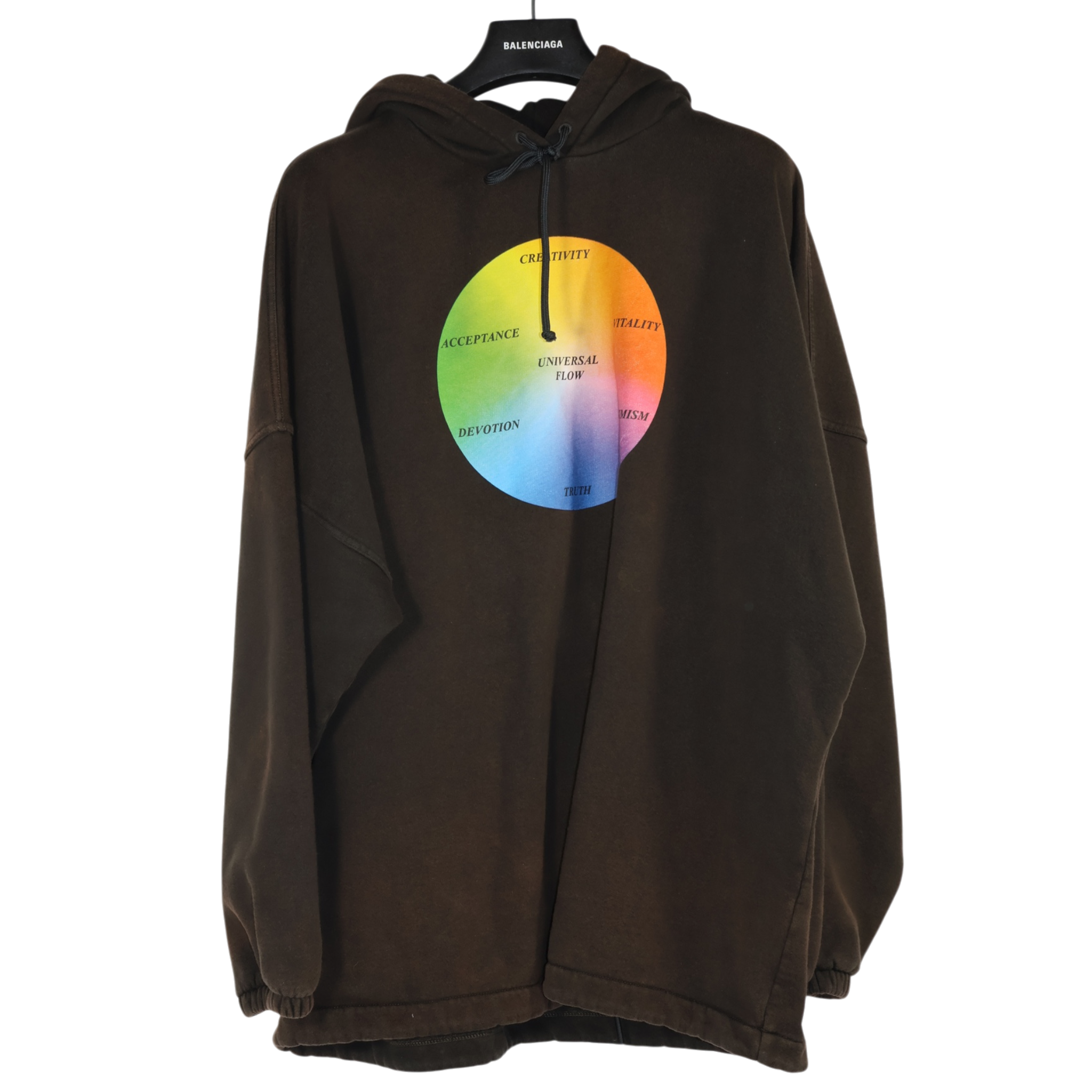 Balenciaga Sun-bleached Universal Flow Hoodie (S)