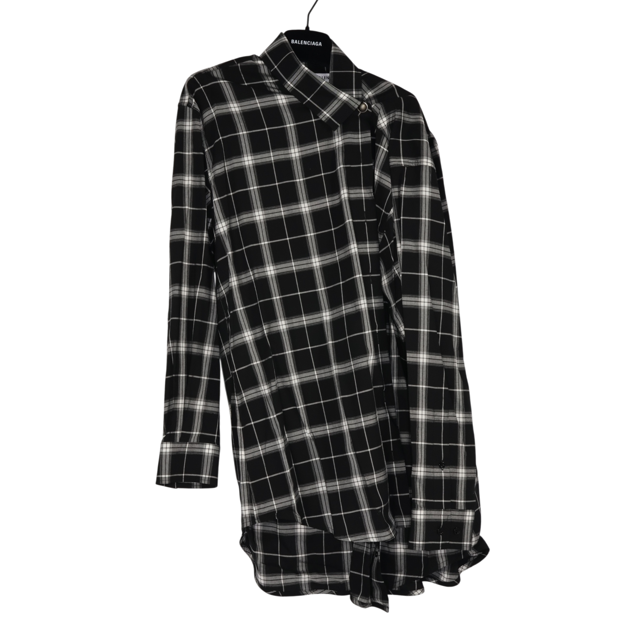 Balenciaga Light Check Pulled Shirt (F34)