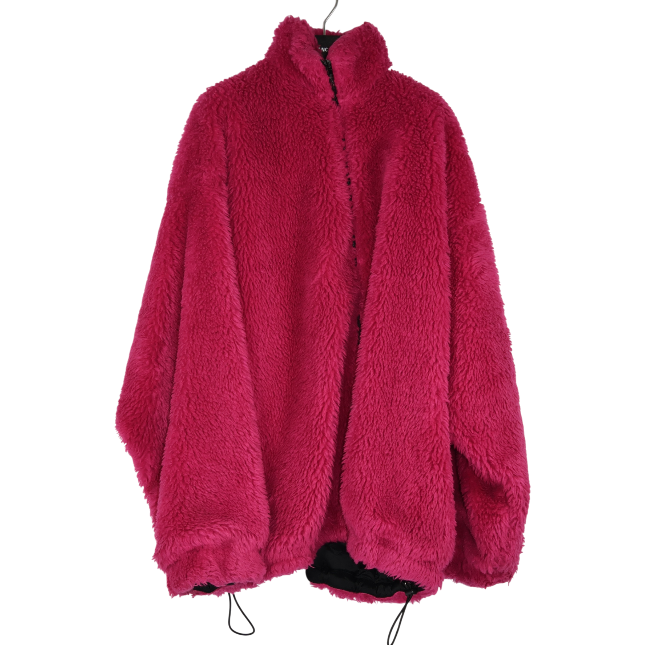Balenciaga Pink Oversize Fleece Jacket (Unisex M)