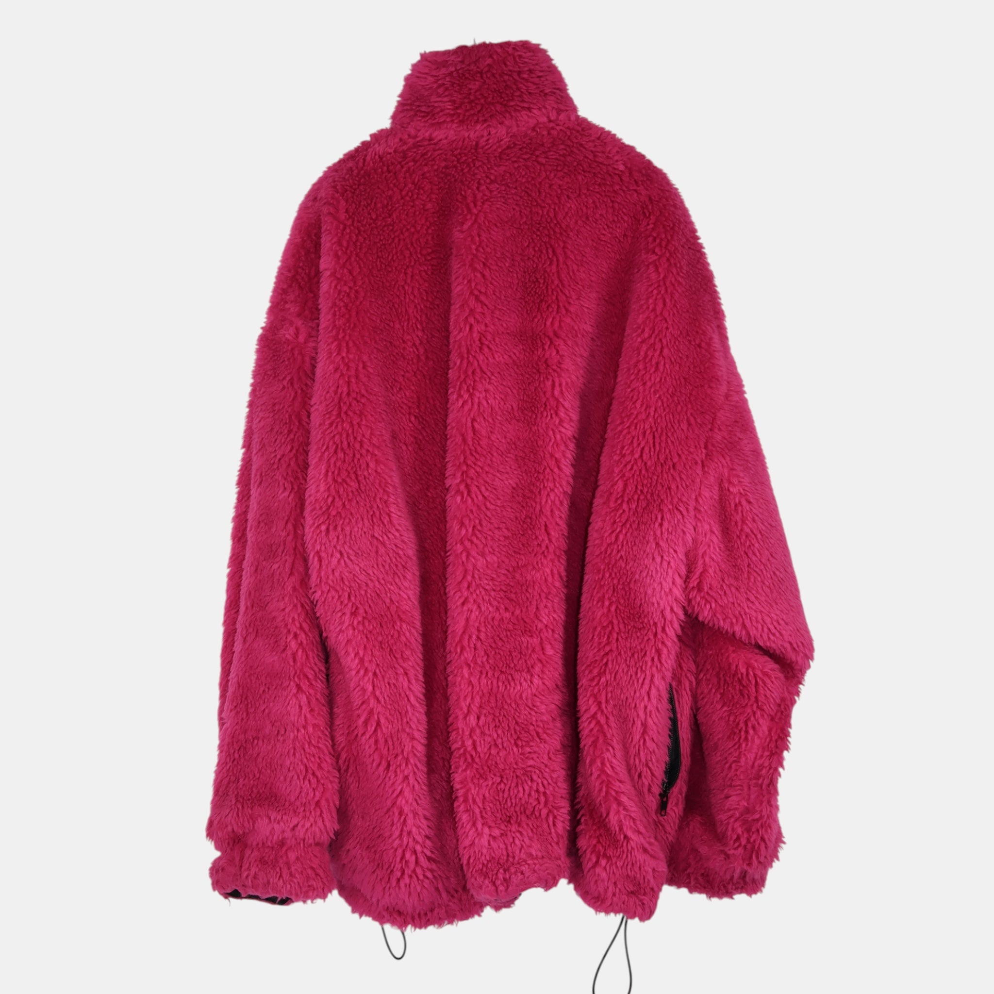 Balenciaga Pink Oversize Fleece Jacket (Unisex M)