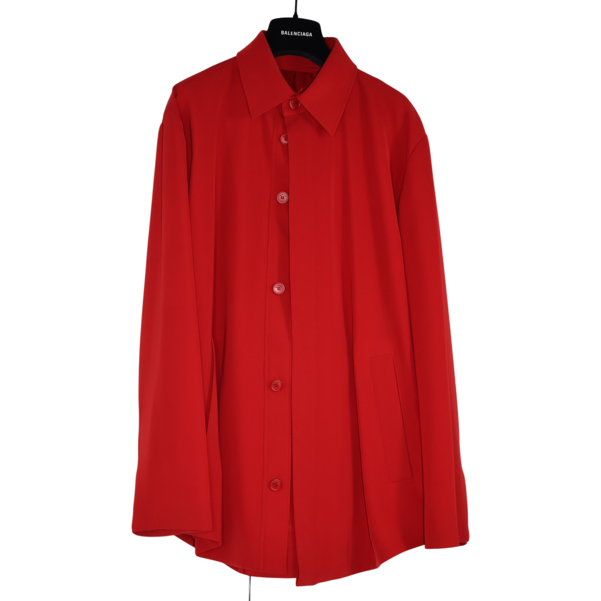 [Runway] Balenciaga Neo Tailoring Red Suit (F34 + F38)