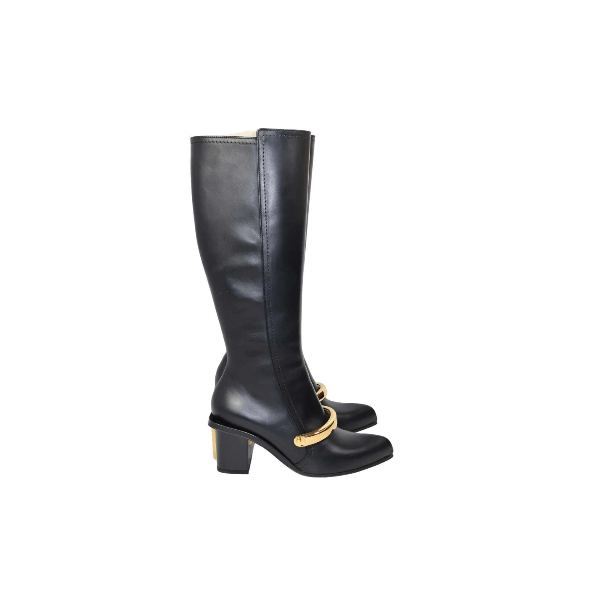 Alexander McQueen by Sarah Burton Knee High Buckle Boots (EU37) - Brand New - Alexander McQueen - from the ss17 to aw21 archives