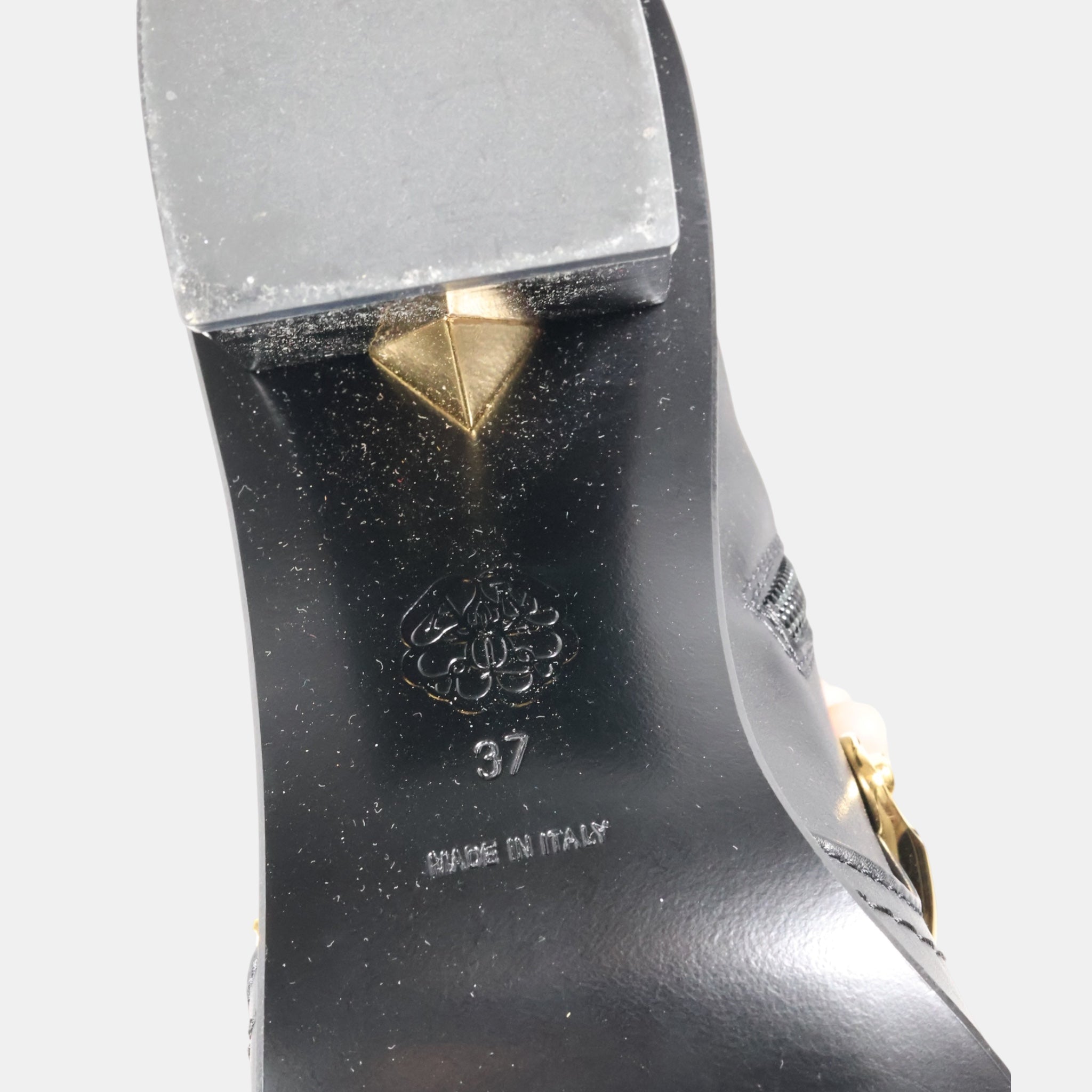 Alexander McQueen by Sarah Burton Knee High Buckle Boots (EU37) - Brand New - Alexander McQueen - from the ss17 to aw21 archives