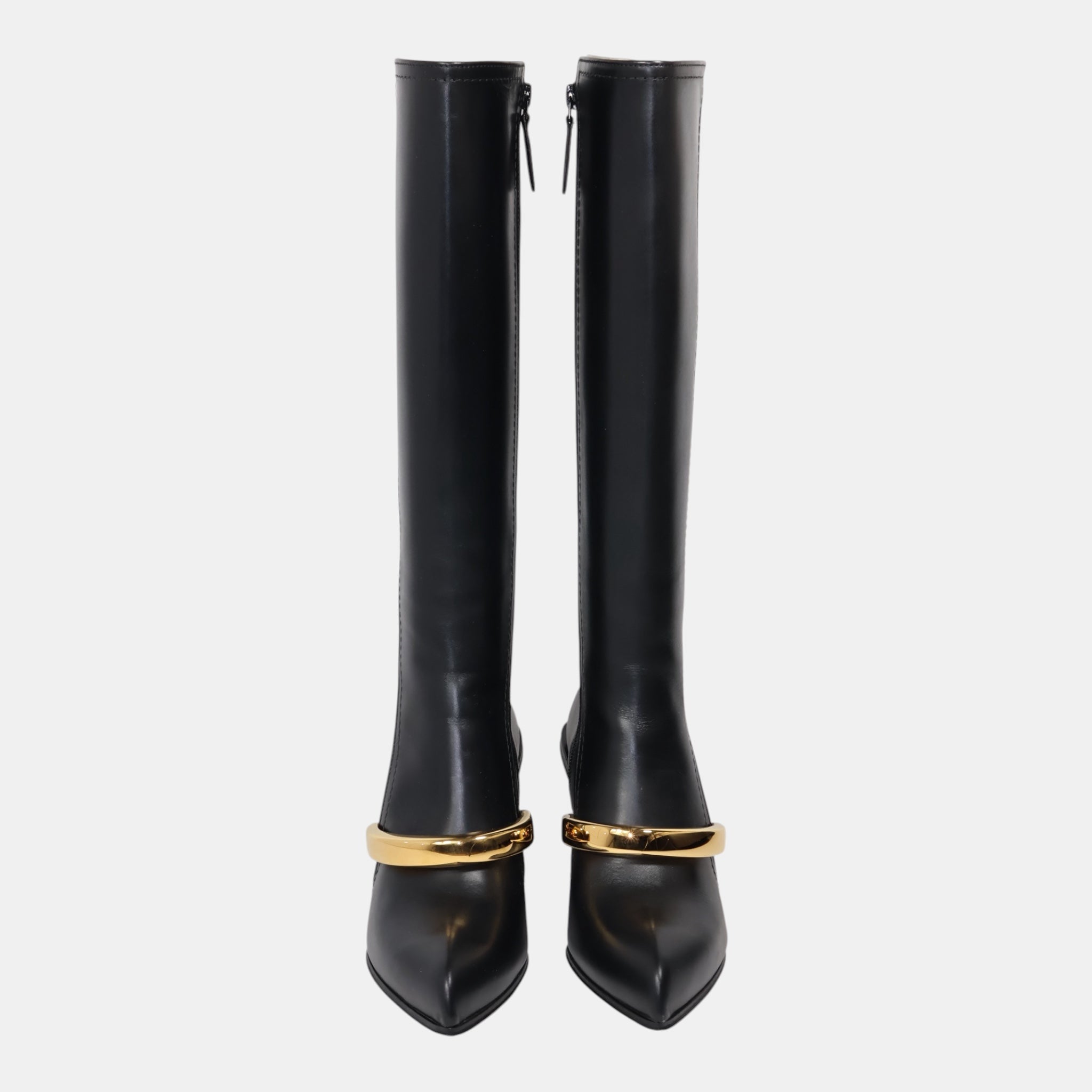 Alexander McQueen by Sarah Burton Knee High Buckle Boots (EU37) - Brand New - Alexander McQueen - from the ss17 to aw21 archives