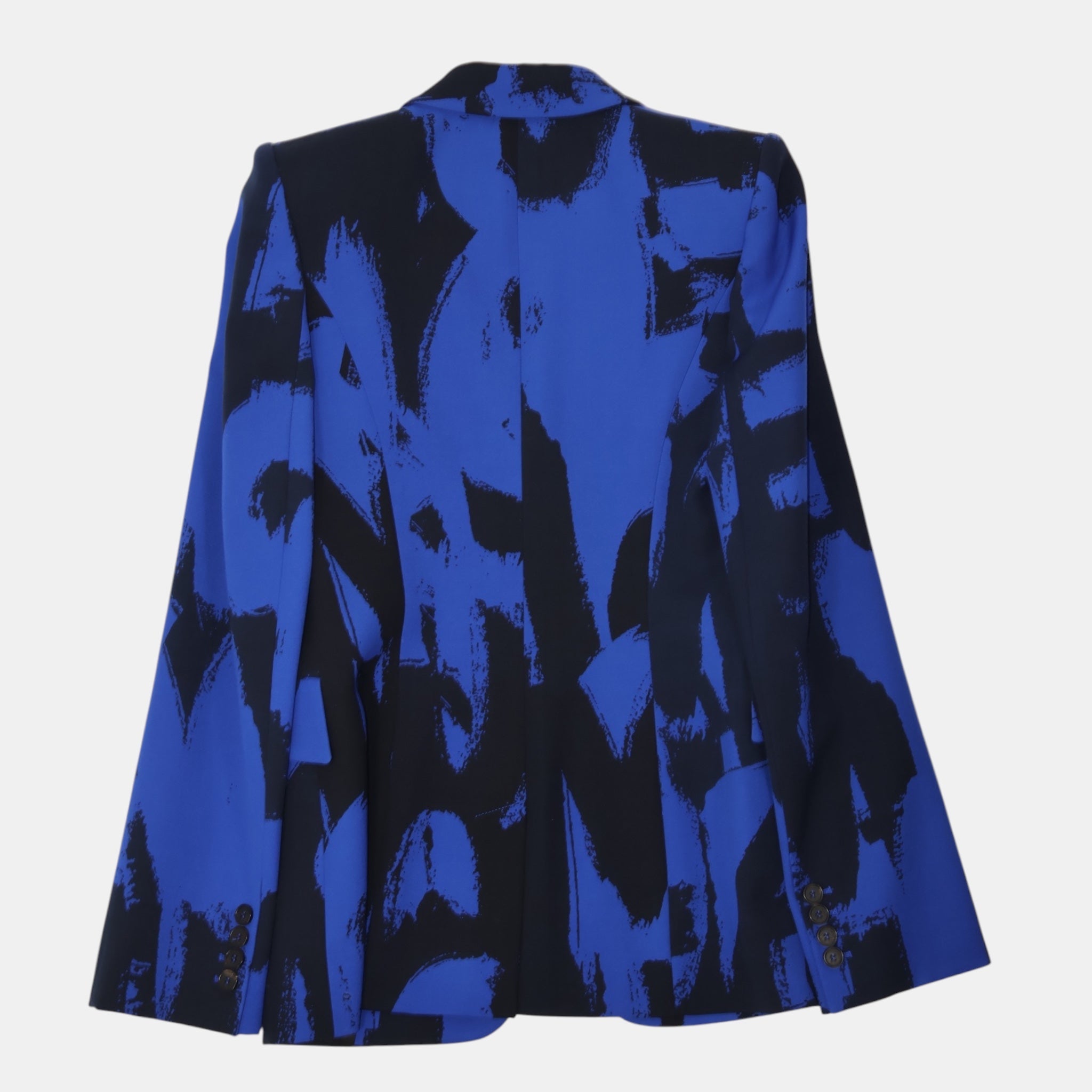 Alexander McQueen Electric Blue Graffiti Tailored Jacket (M38) - Brand New - Alexander McQueen - from the ss17 to aw21 archives