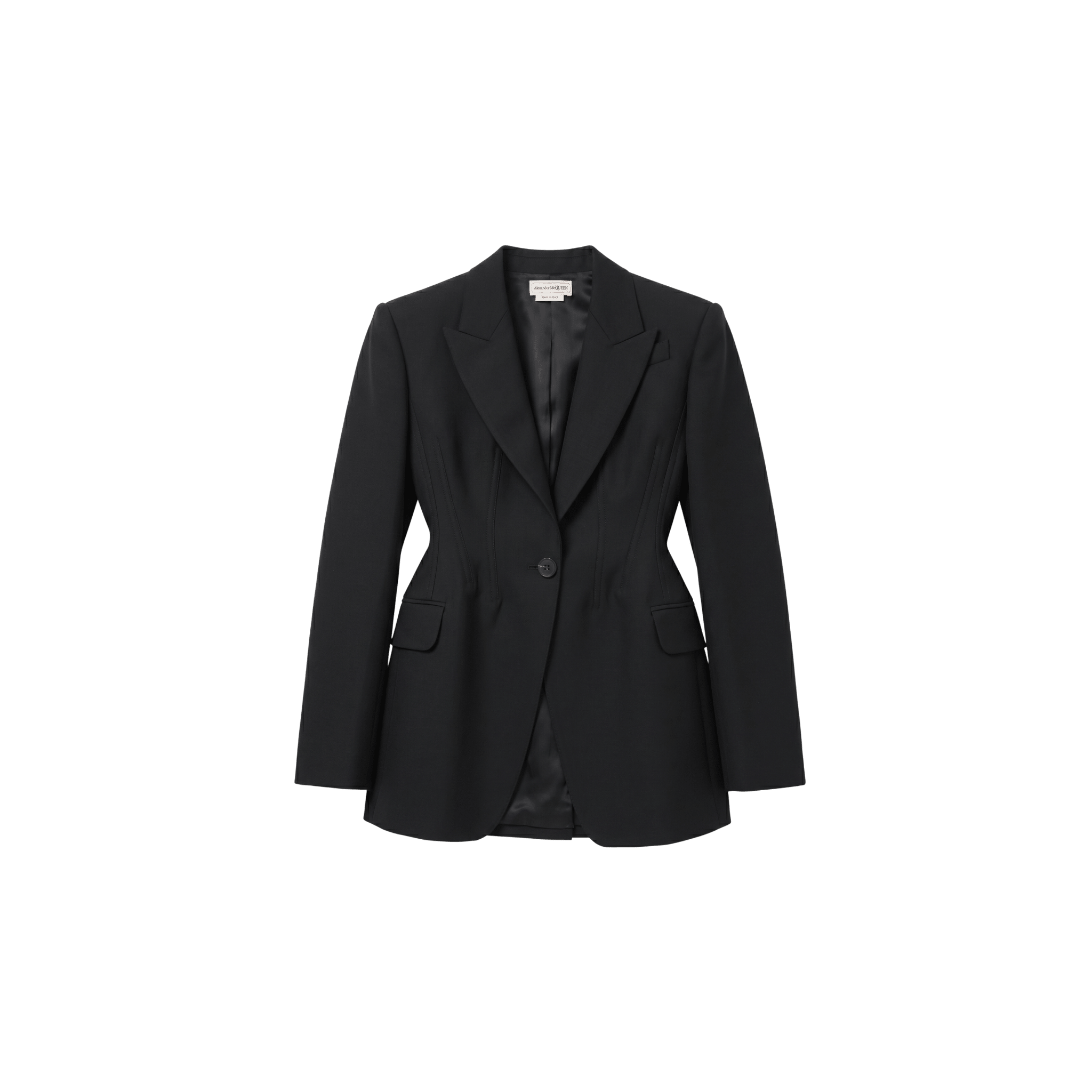 Alexander McQueen Hourglass Tailored Jacket (F38) - Brand New - Alexander McQueen - from the ss17 to aw21 archives