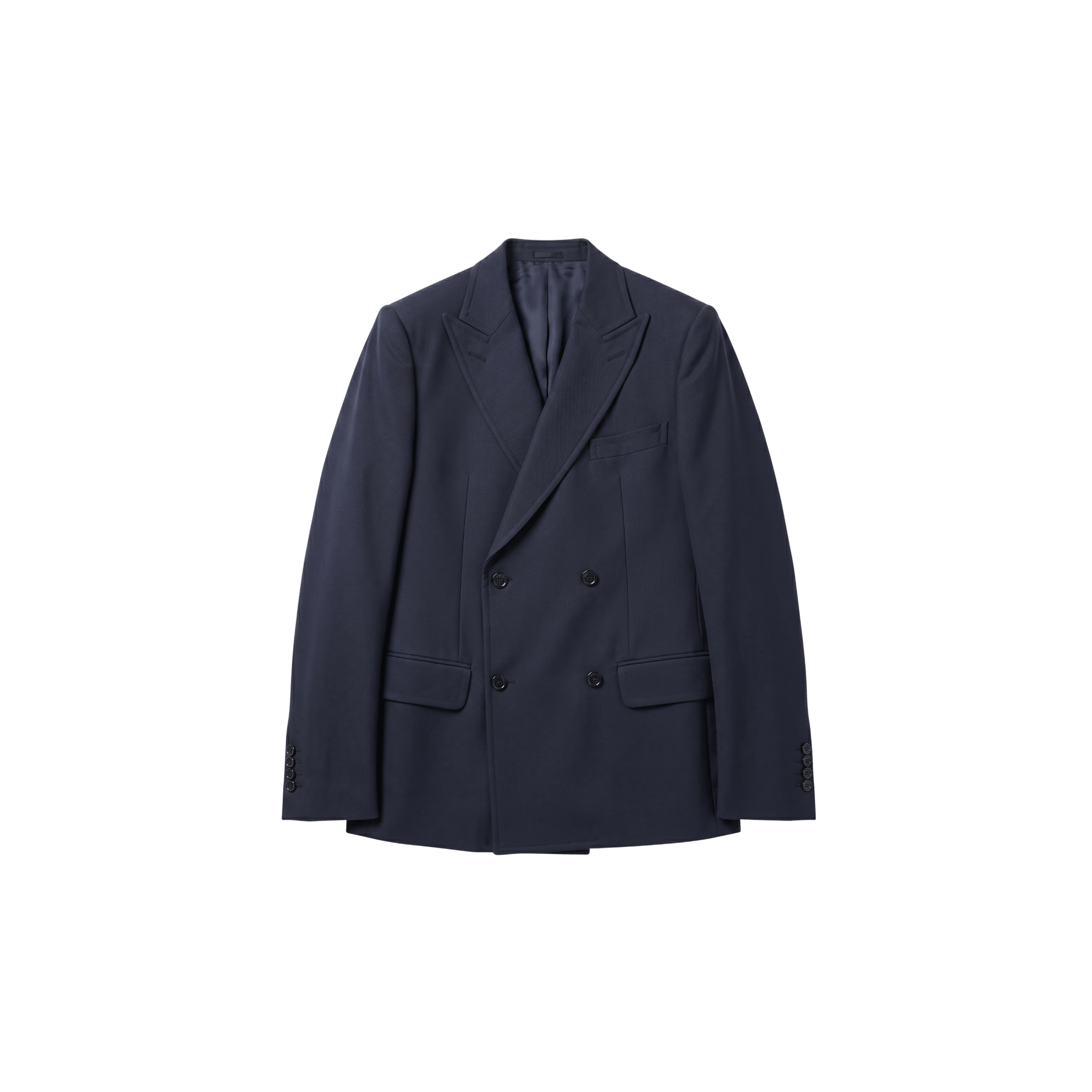 Alexander McQueen Navy Double Breasted Tailored Jacket (M38) - Pristine - Alexander McQueen - from the ss17 to aw21 archives