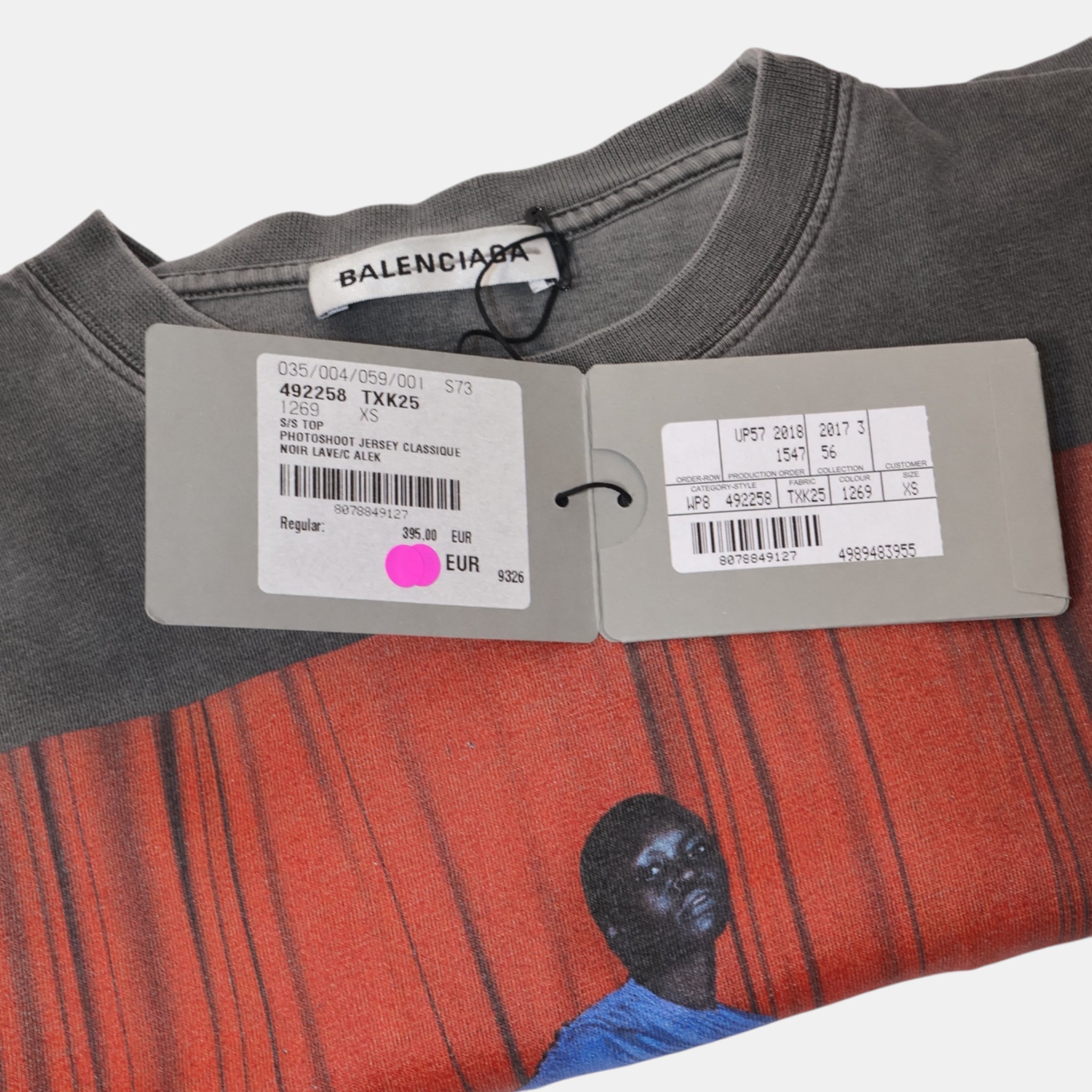 Balenciaga Alek Wek SS17 Harley Weir Campaign T-shirt (XS) - Good - Balenciaga - from the ss17 to aw21 archives