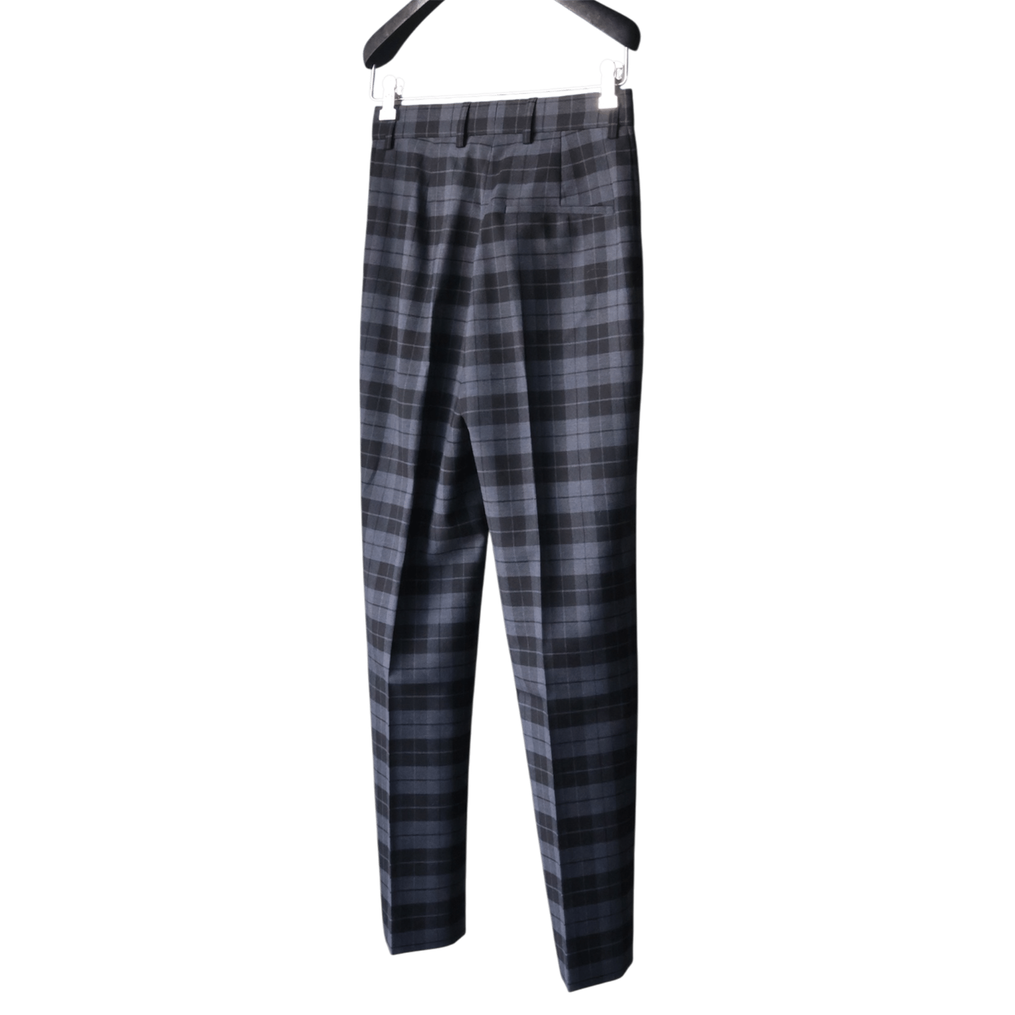 Balenciaga Carrot Pants Checked Stretch Wool (F34) - Brand New w/ Tags - Balenciaga - from the ss17 to aw21 archives