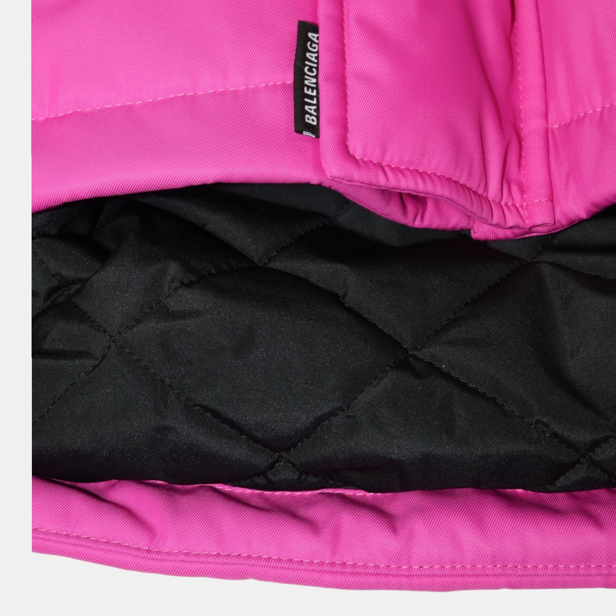 Balenciaga Fuchsia Oversize Outerwear Parka (XS/F34) - Brand New w/ Tags - Balenciaga - from the ss17 to aw21 archives