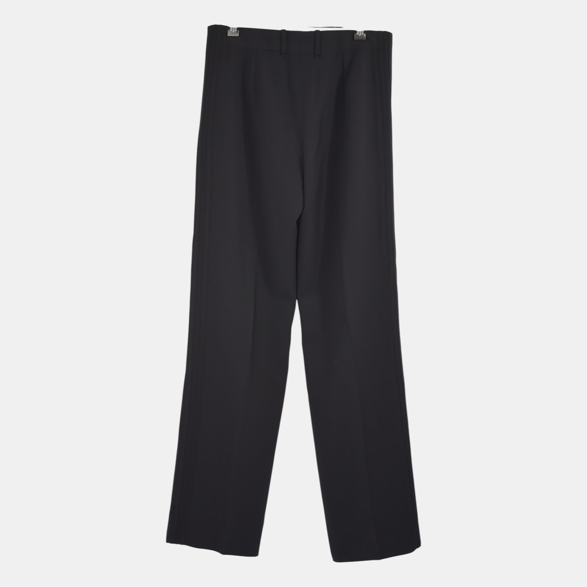 Balenciaga Grey Cavalry Twill Tracksuit Tailored Trousers (M36) - Brand New - Balenciaga - from the ss17 to aw21 archives