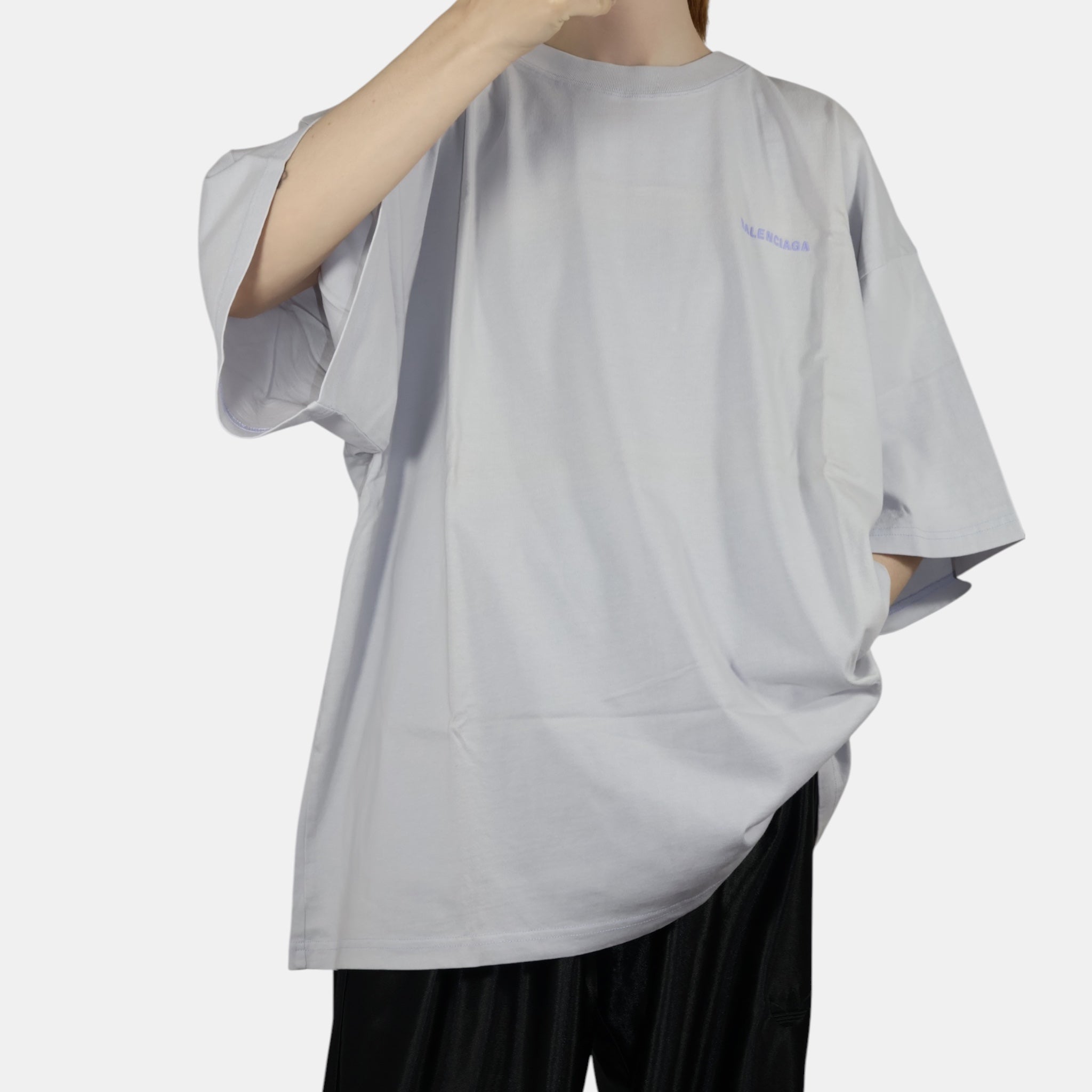 Balenciaga Grey Universal Flow T-shirt (S) - Brand New - Balenciaga - from the ss17 to aw21 archives