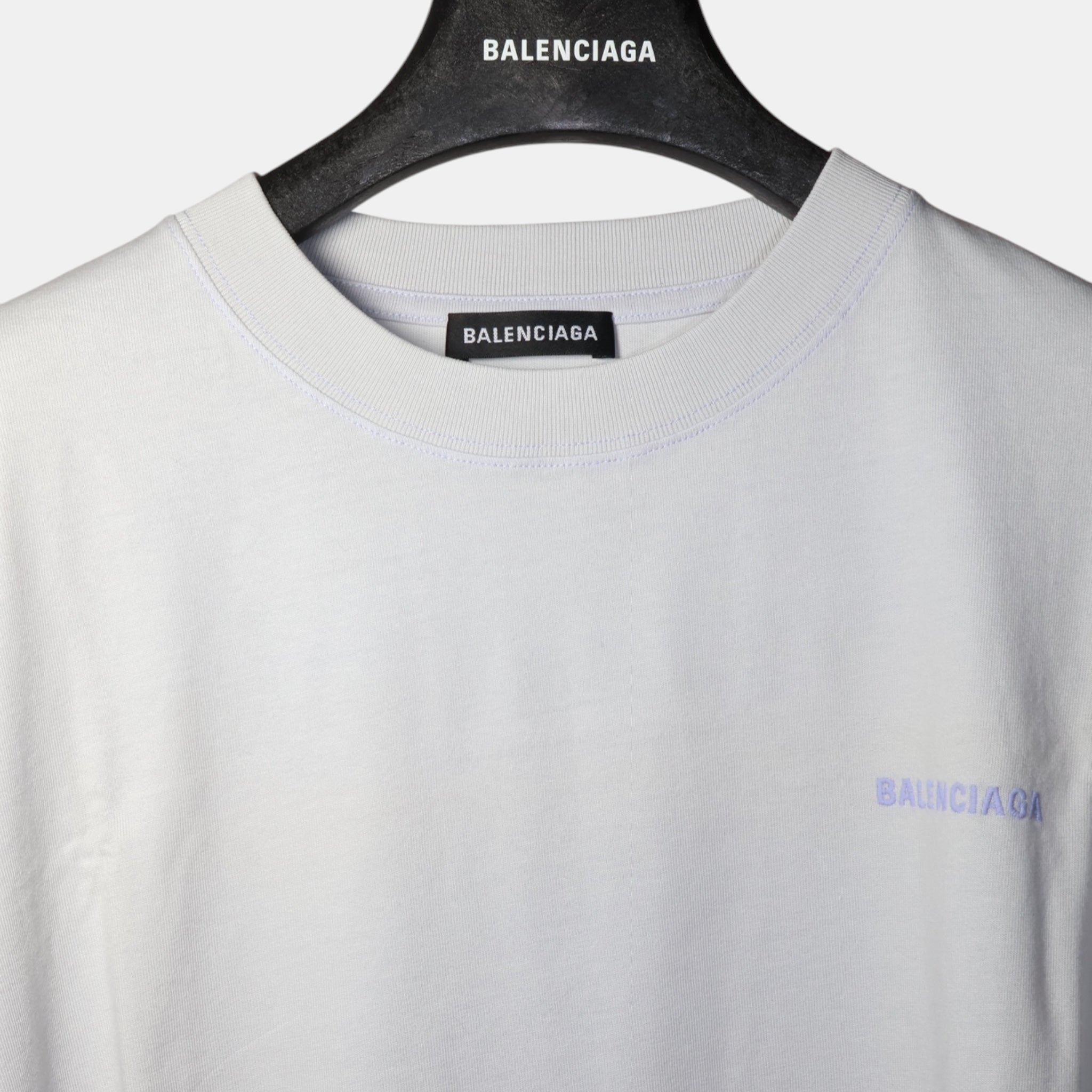 Balenciaga Grey Universal Flow T-shirt (S) - Brand New - Balenciaga - from the ss17 to aw21 archives