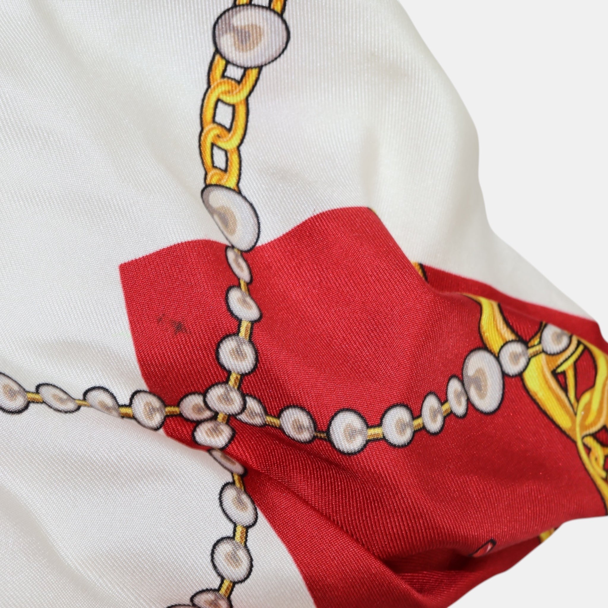 Balenciaga Jewell Silk Scarf Chocker Necklace - Great - Balenciaga - from the ss17 to aw21 archives