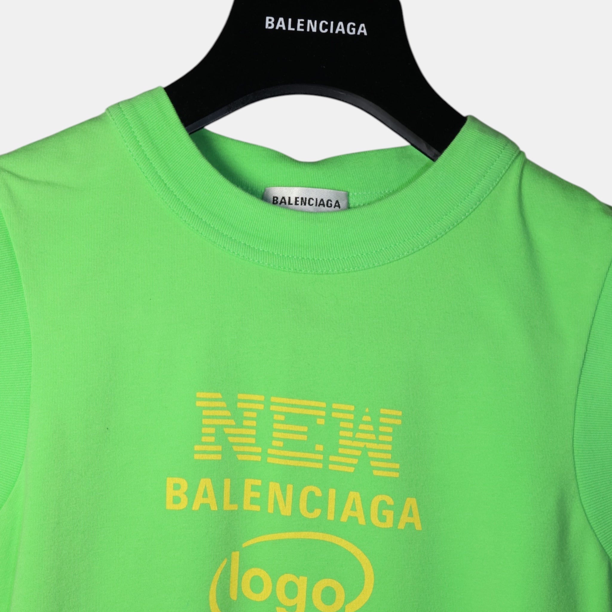 Balenciaga New B Logo Tank Top (F34/XS) - Brand New - Balenciaga - from the ss17 to aw21 archives