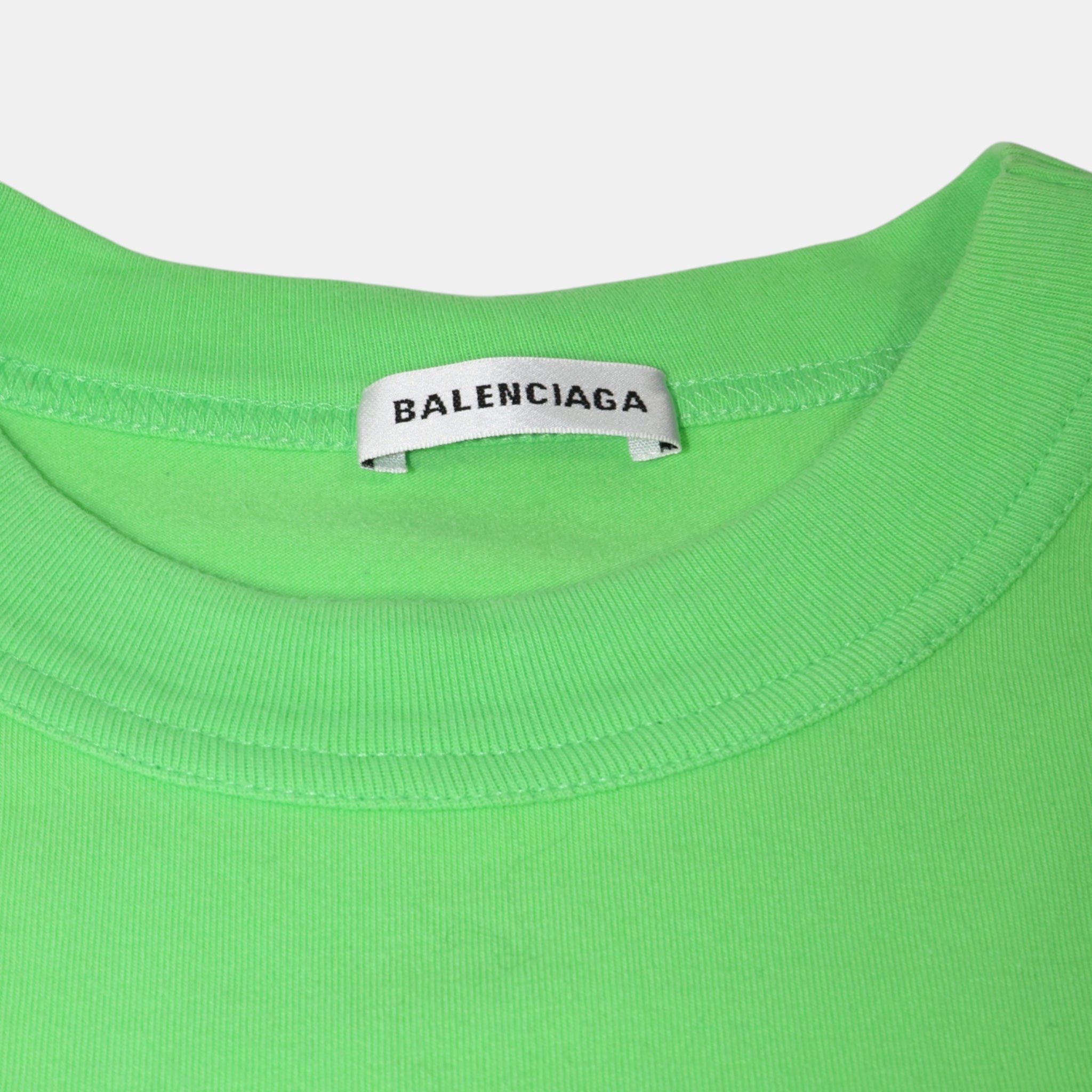 Balenciaga New B Logo Tank Top (F34/XS) - Brand New - Balenciaga - from the ss17 to aw21 archives