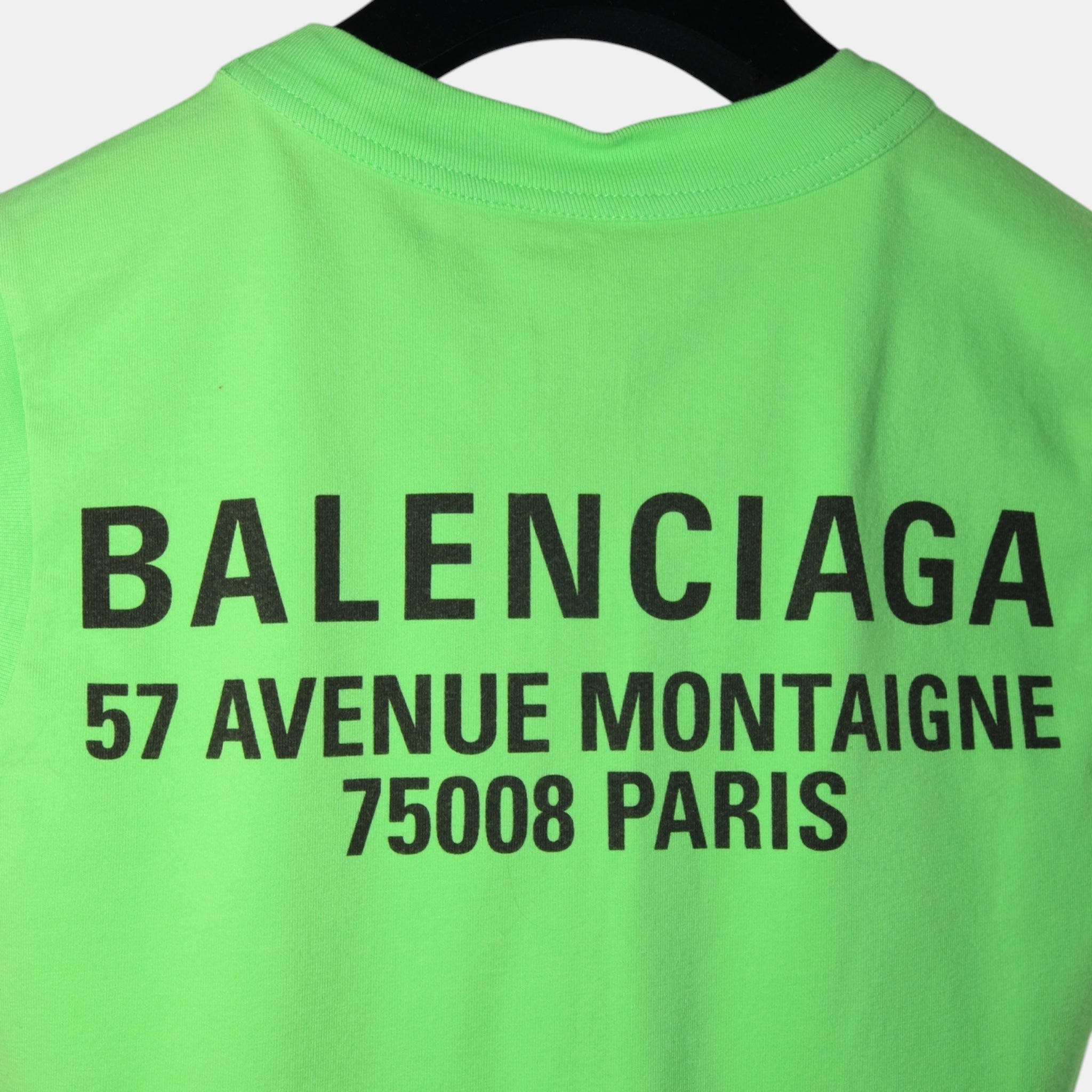 Balenciaga New B Logo Tank Top (F34/XS) - Brand New - Balenciaga - from the ss17 to aw21 archives