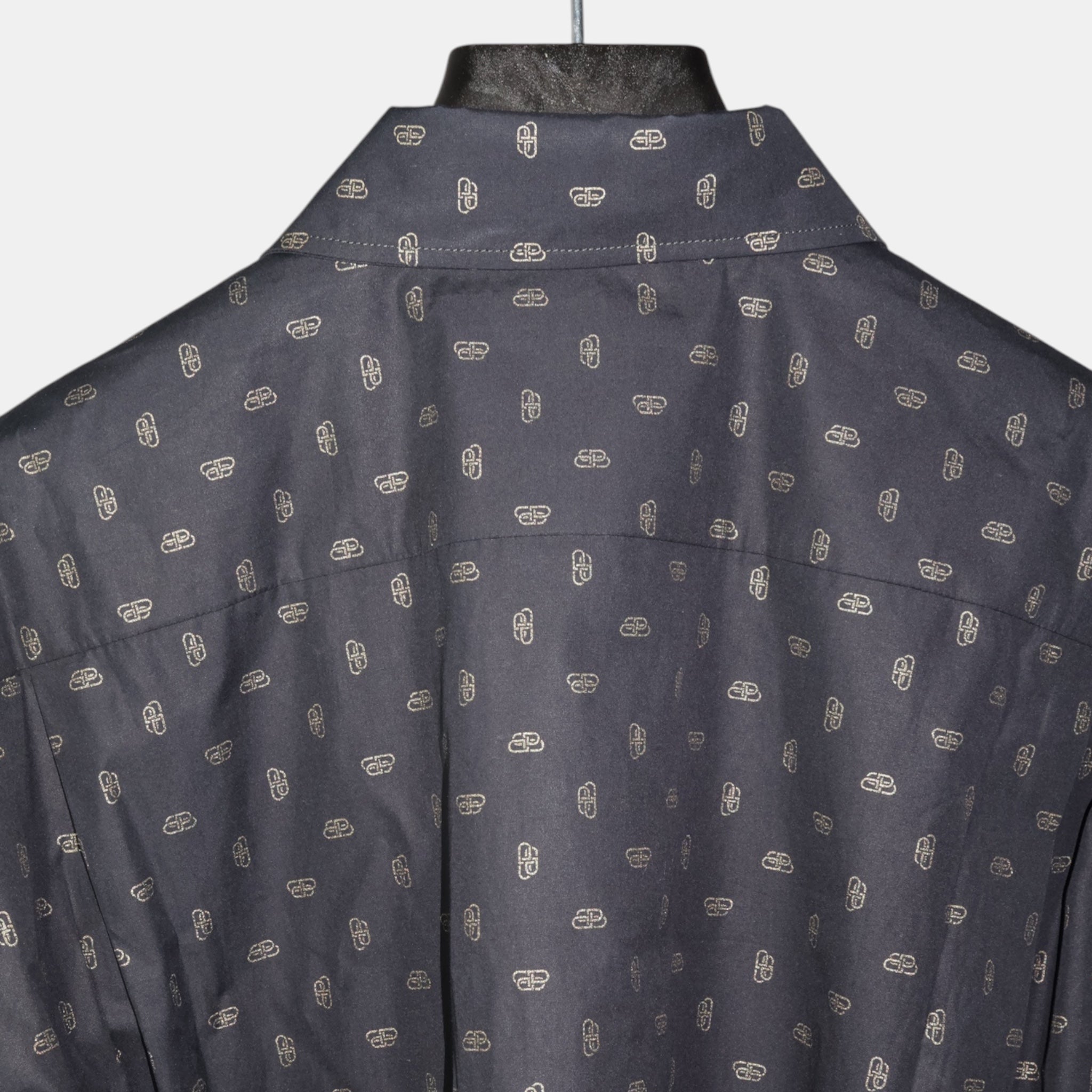 Balenciaga Normal Fit Shirt Laminated Mini BB (M40) - Brand New w/ Tags - Balenciaga - from the ss17 to aw21 archives