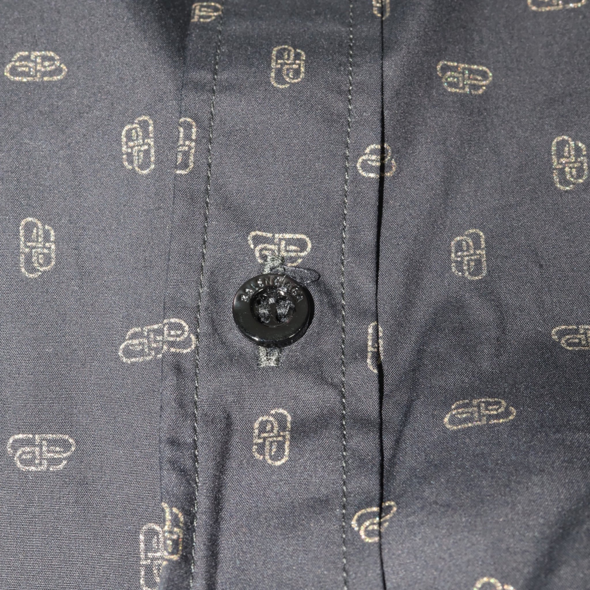 Balenciaga Normal Fit Shirt Laminated Mini BB (M40) - Brand New w/ Tags - Balenciaga - from the ss17 to aw21 archives