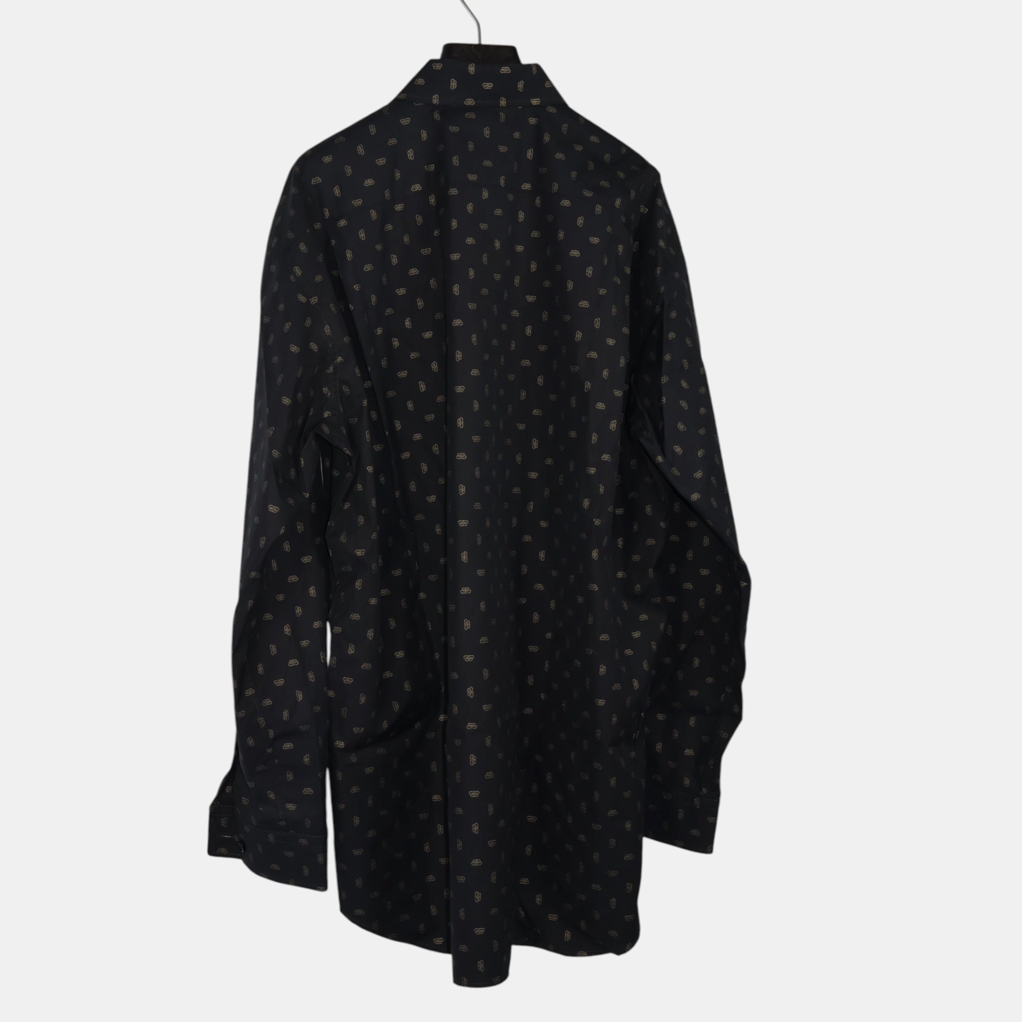 Balenciaga Normal Fit Shirt Laminated Mini BB (M40) - Brand New w/ Tags - Balenciaga - from the ss17 to aw21 archives