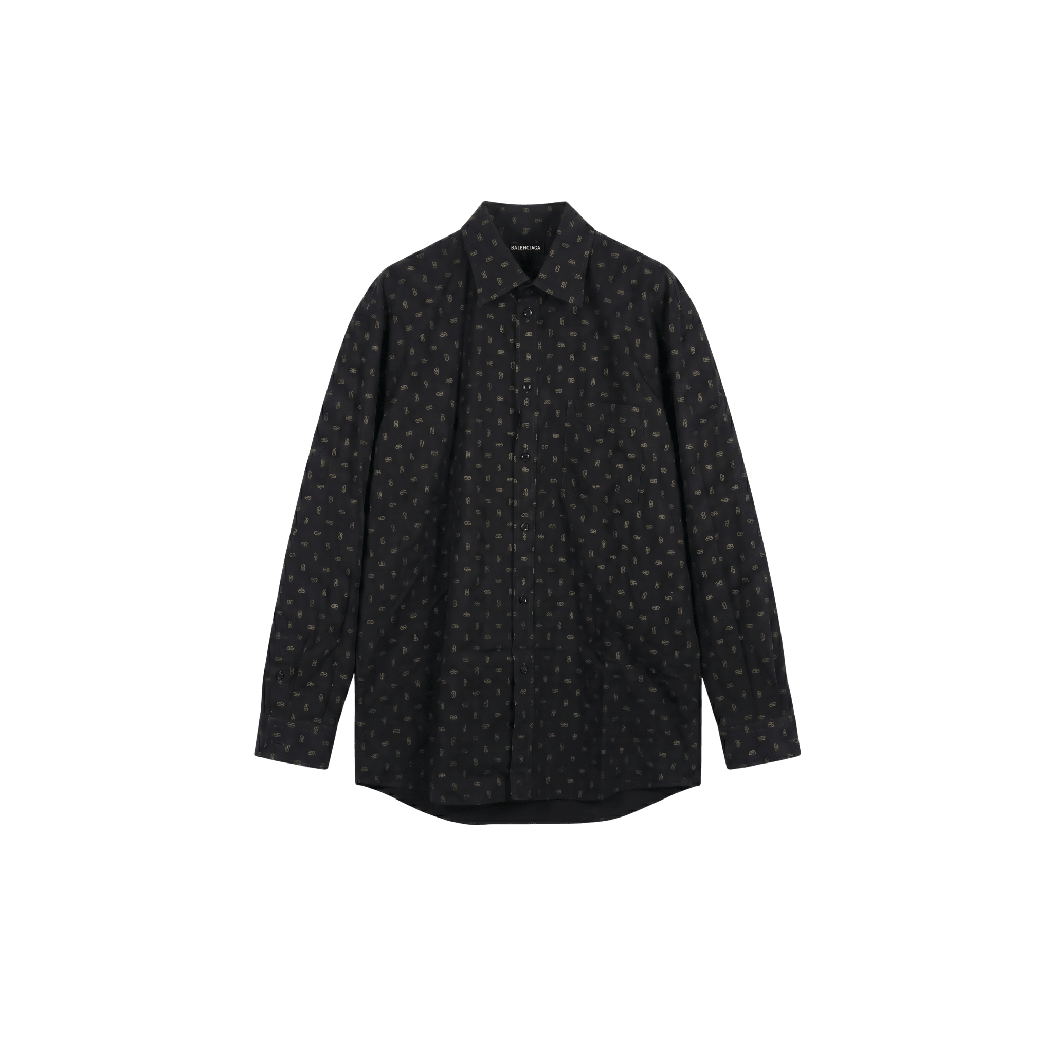 Balenciaga Normal Fit Shirt Laminated Mini BB (M40) - Brand New w/ Tags - Balenciaga - from the ss17 to aw21 archives