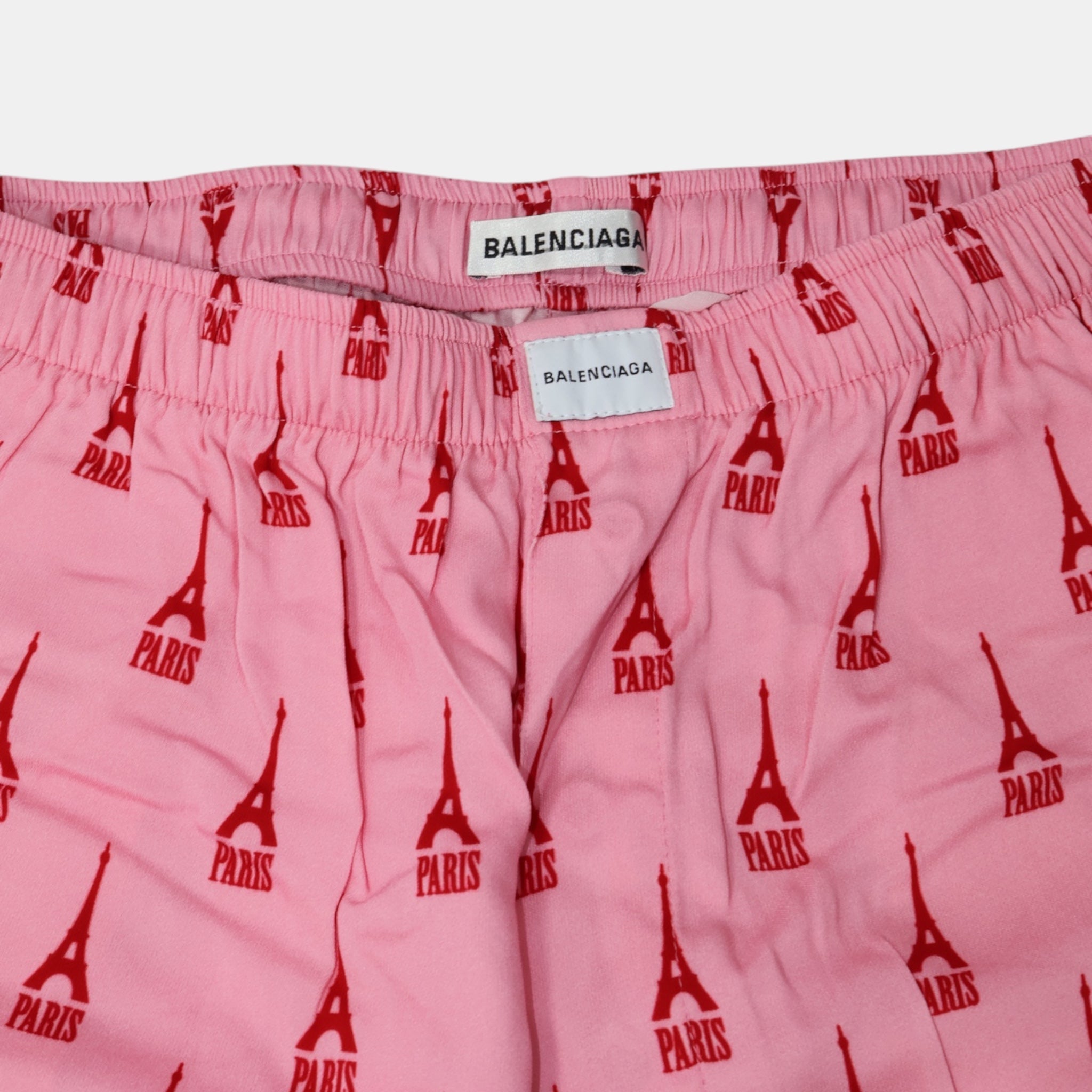 Balenciaga Paris Light Crepe Pyjama Pants (F36) - Brand New w/ Tags - Balenciaga - from the ss17 to aw21 archives