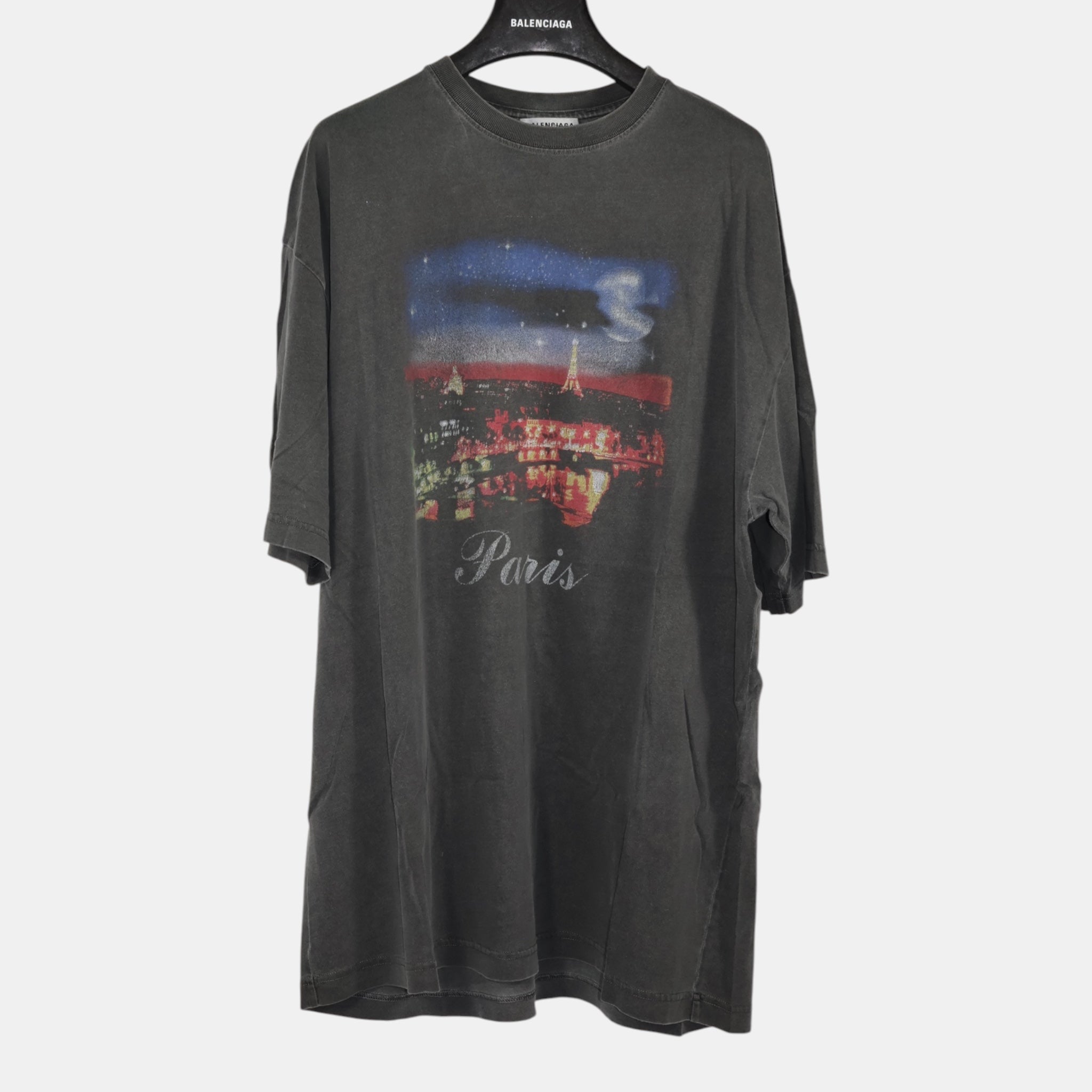 Balenciaga Paris Souvenirs T-shirt (XS) - Pristine - Balenciaga - from the ss17 to aw21 archives