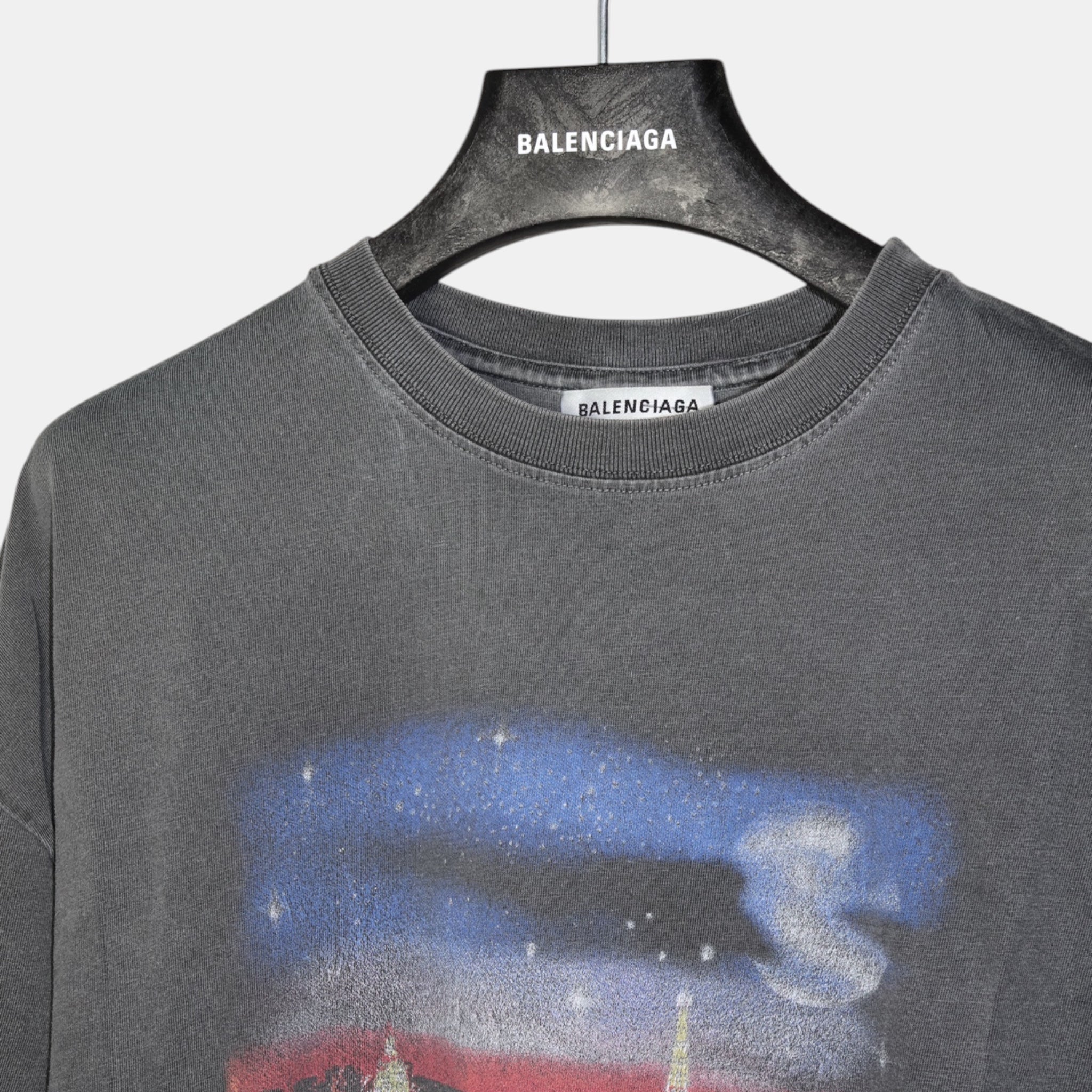 Balenciaga Paris Souvenirs T-shirt (XS) - Pristine - Balenciaga - from the ss17 to aw21 archives