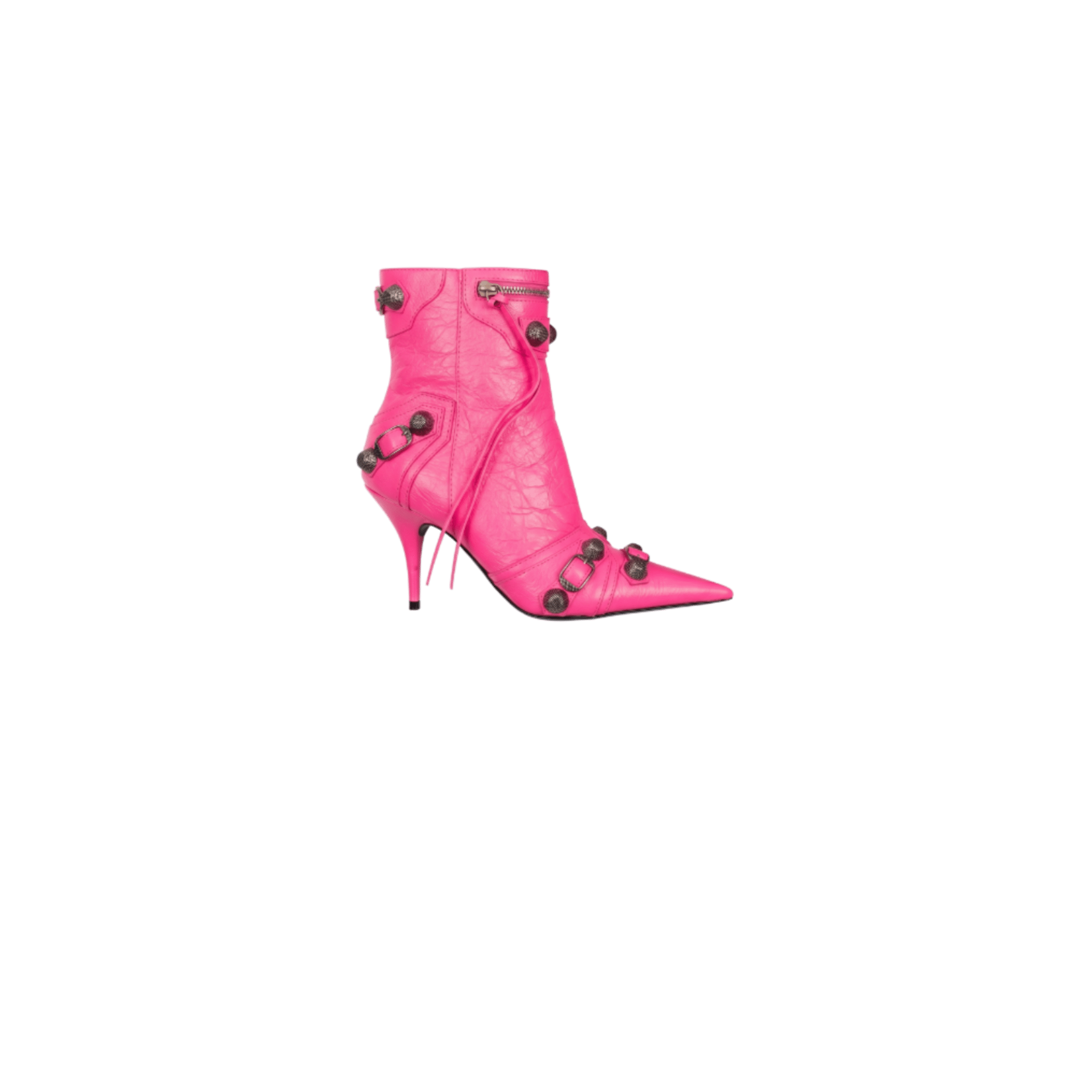 Balenciaga Pink Fluo Cagole Bootie (EU36) - Brand New - Balenciaga - from the ss17 to aw21 archives