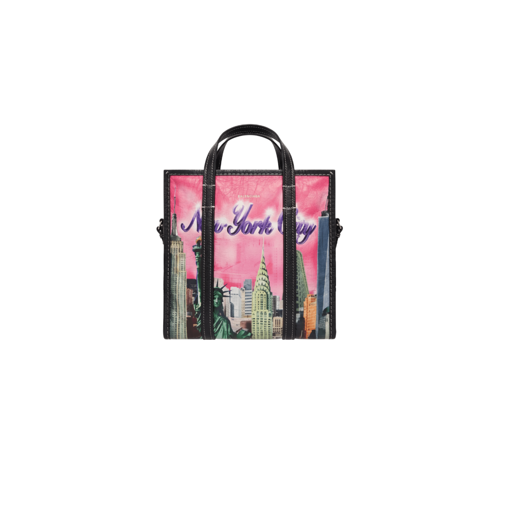 Balenciaga Pink NYC Bazar Shopper Bag - Brand New - Balenciaga - from the ss17 to aw21 archives