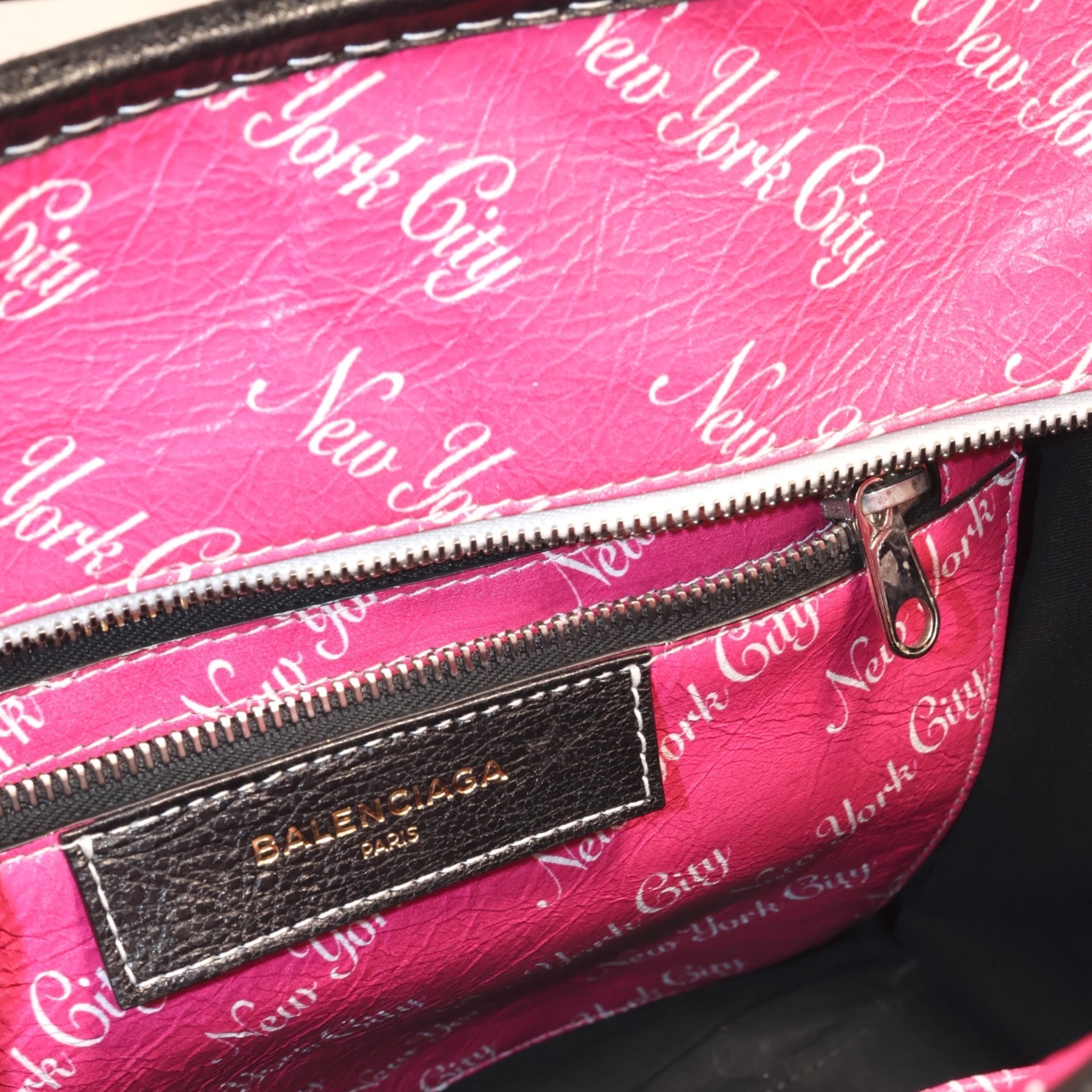 Balenciaga Pink NYC Bazar Shopper Bag - Brand New - Balenciaga - from the ss17 to aw21 archives