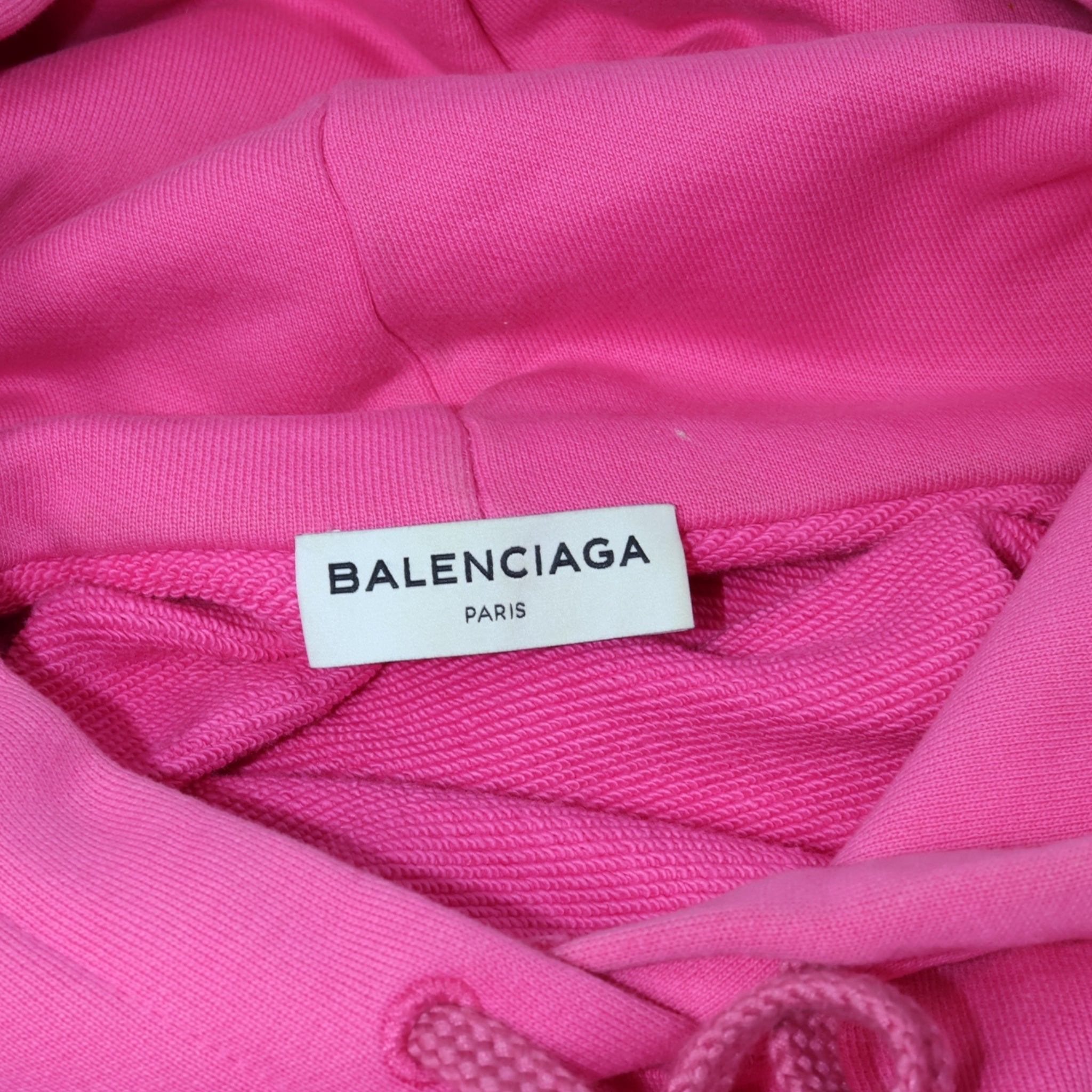 Balenciaga Pink NYC Souvenir Hoodie (S) - Pristine - Balenciaga - from the ss17 to aw21 archives