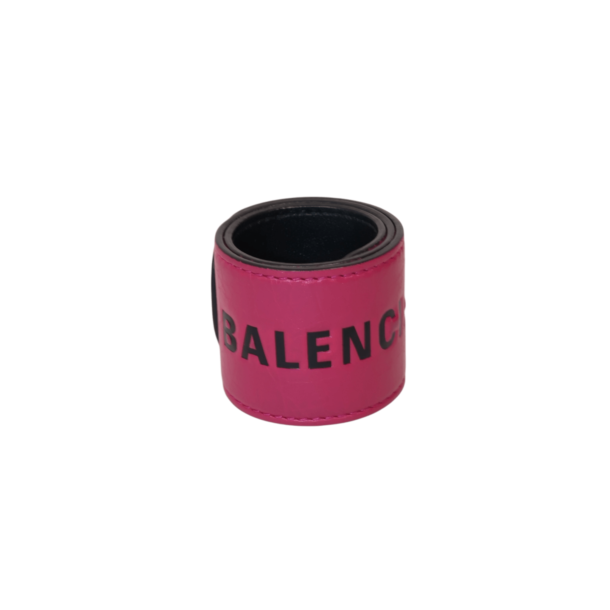 Balenciaga Pink Slap Leather Bracelet - Brand New - Balenciaga - from the ss17 to aw21 archives