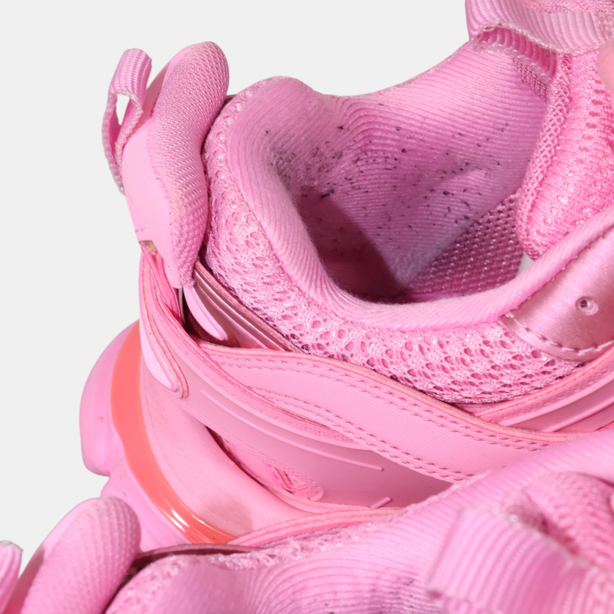 Balenciaga Pink Tracks Sneakers (EU36) - Excellent - Balenciaga - from the ss17 to aw21 archives
