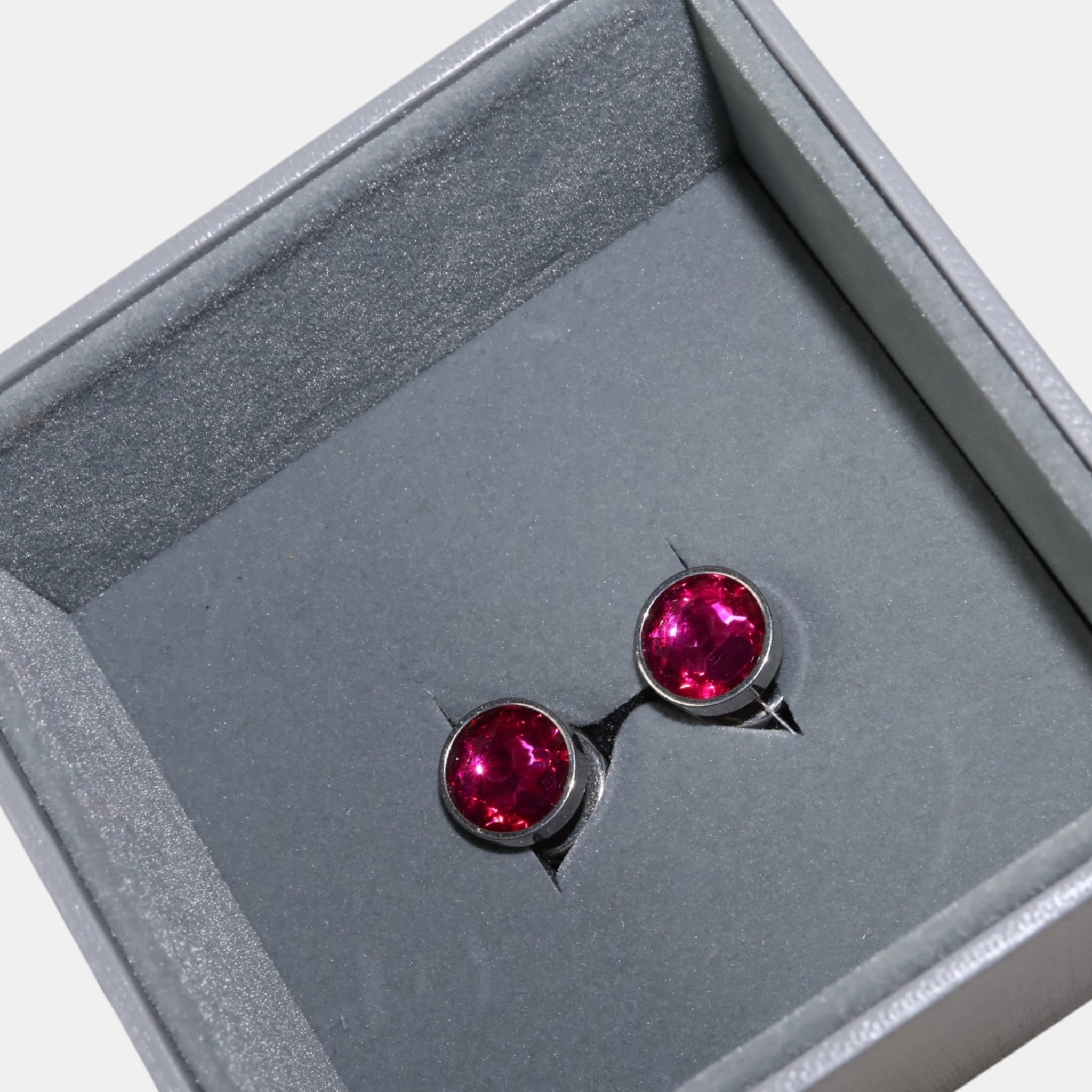 Balenciaga Plug Pink Gems Earrings - Brand New - Balenciaga - from the ss17 to aw21 archives